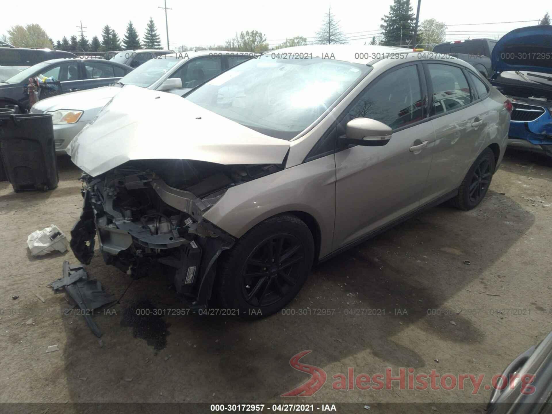 1FADP3F22GL328607 2016 FORD FOCUS