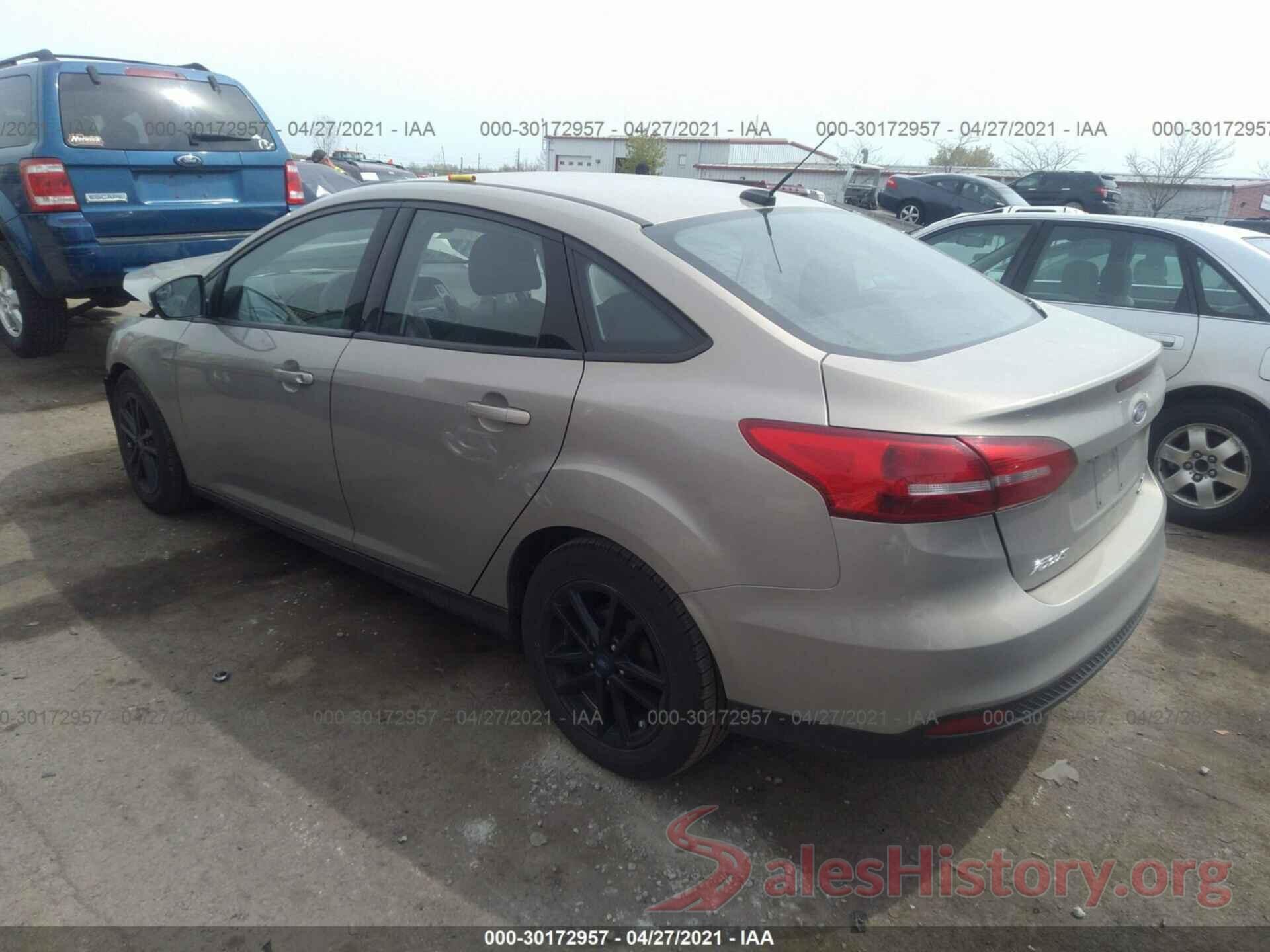 1FADP3F22GL328607 2016 FORD FOCUS