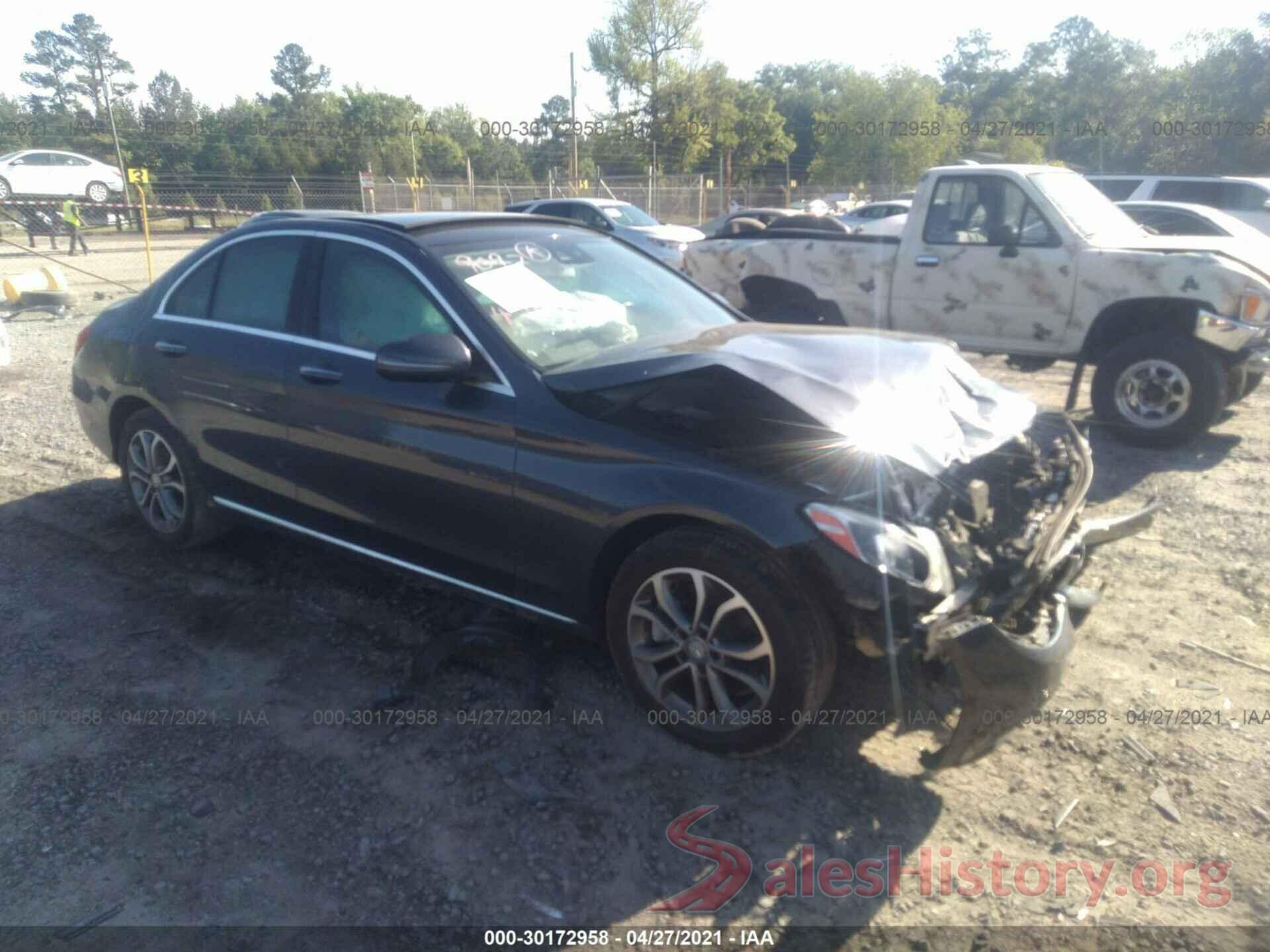 55SWF4KB1GU142284 2016 MERCEDES-BENZ C-CLASS