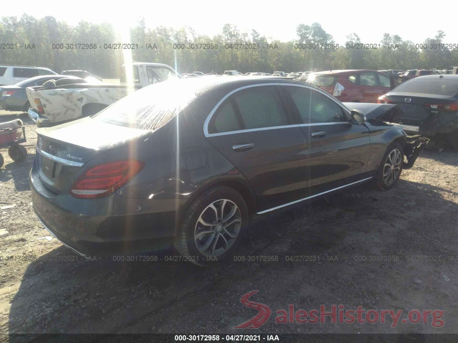 55SWF4KB1GU142284 2016 MERCEDES-BENZ C-CLASS