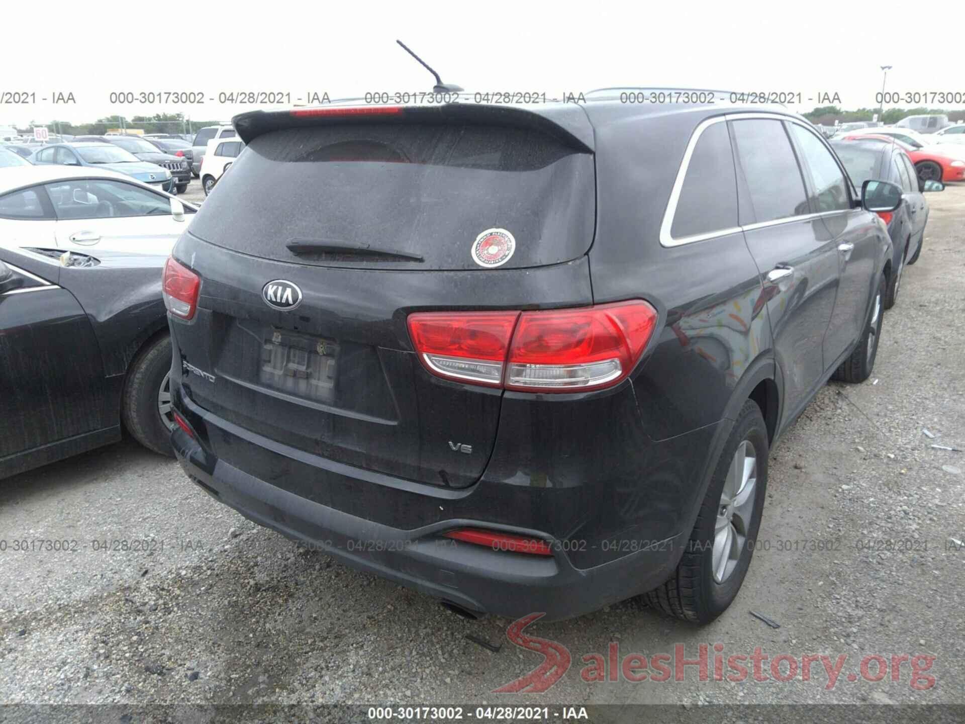 5XYPG4A57GG110625 2016 KIA SORENTO