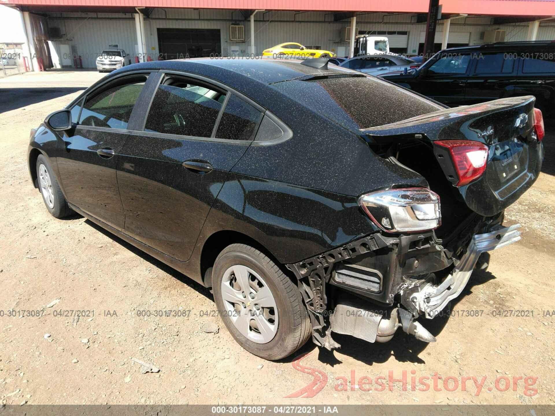 1G1BC5SMXJ7161907 2018 CHEVROLET CRUZE