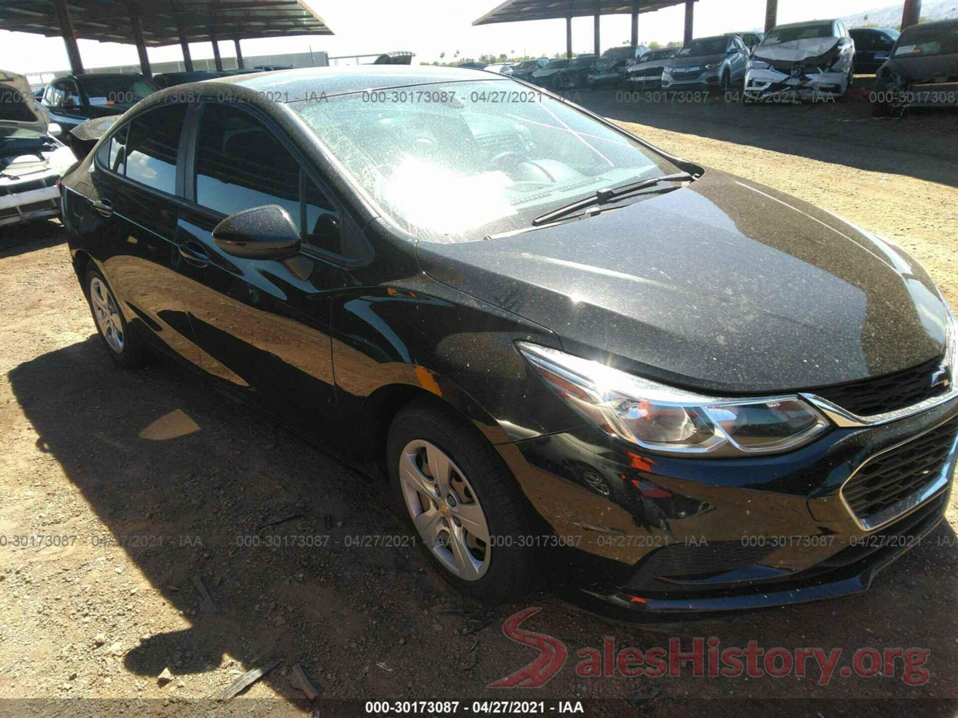 1G1BC5SMXJ7161907 2018 CHEVROLET CRUZE