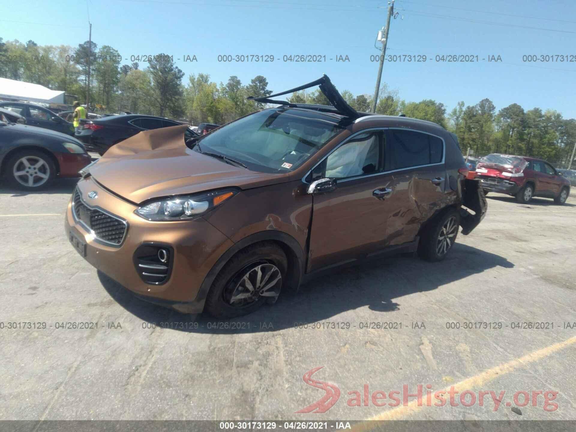 KNDPNCAC2H7149166 2017 KIA SPORTAGE