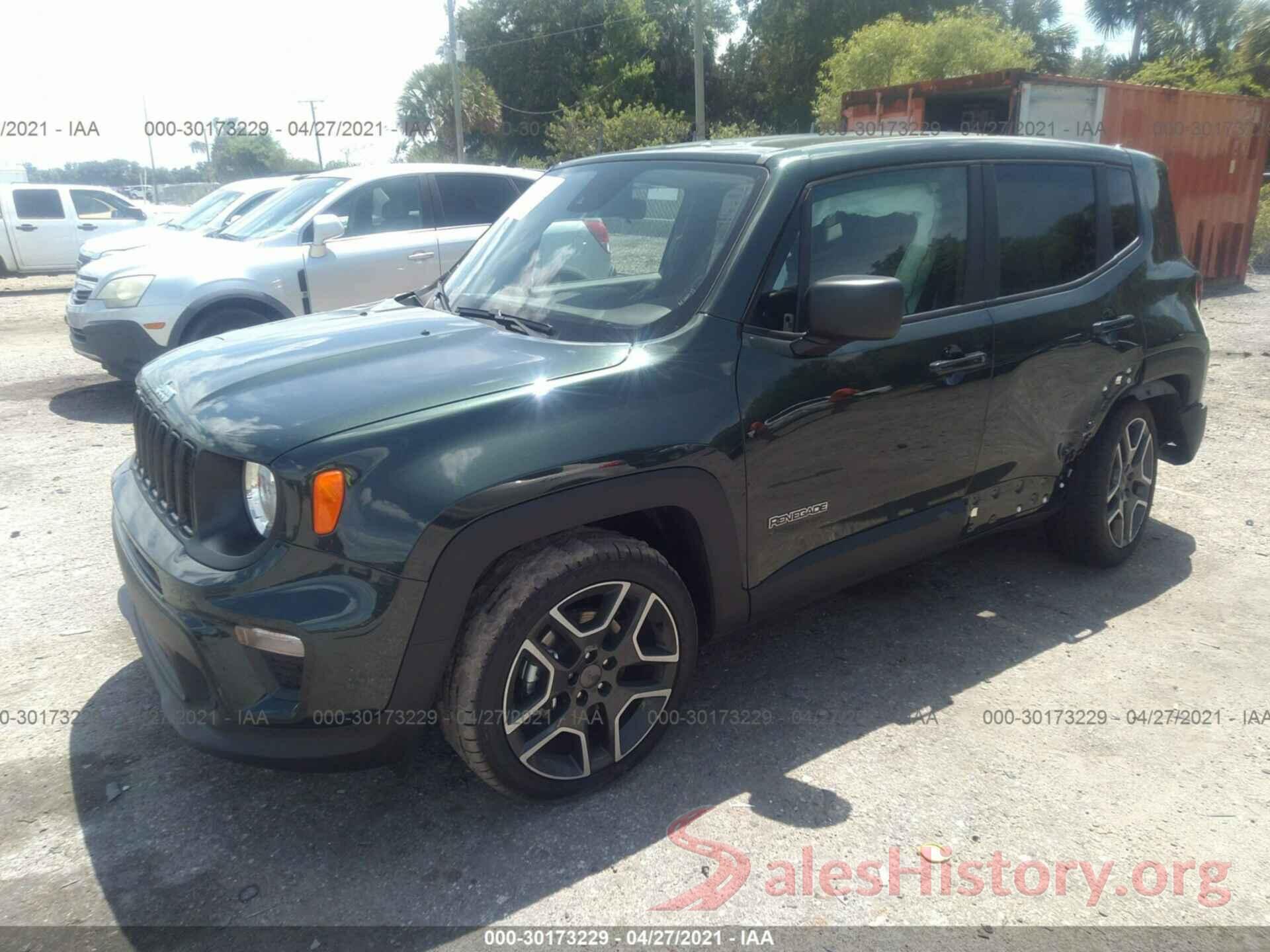 ZACNJCAB3MPM27836 2021 JEEP RENEGADE