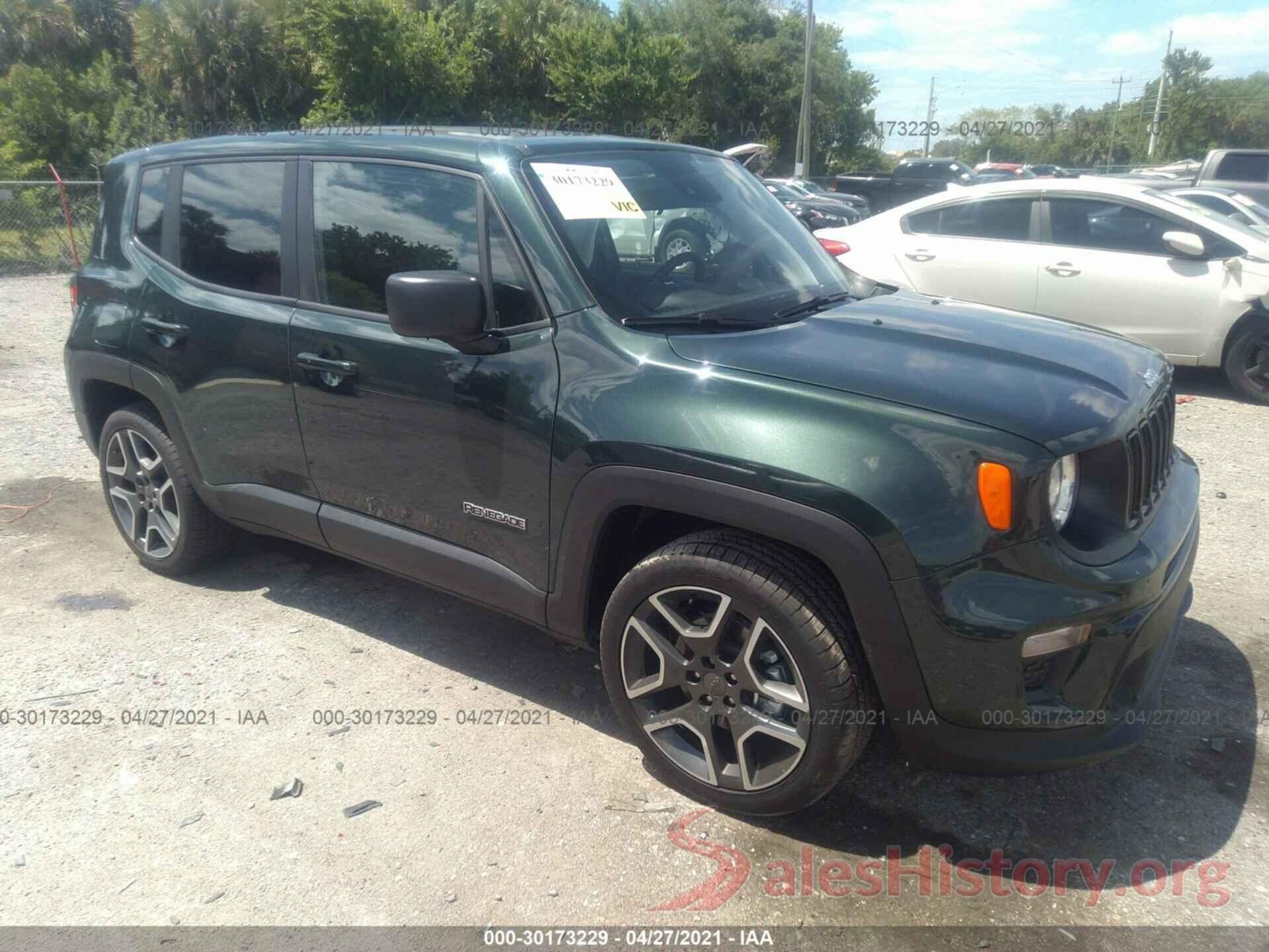 ZACNJCAB3MPM27836 2021 JEEP RENEGADE