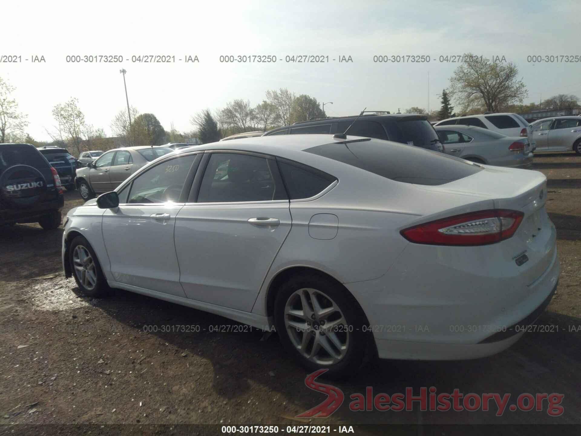 3FA6P0H7XGR238137 2016 FORD FUSION