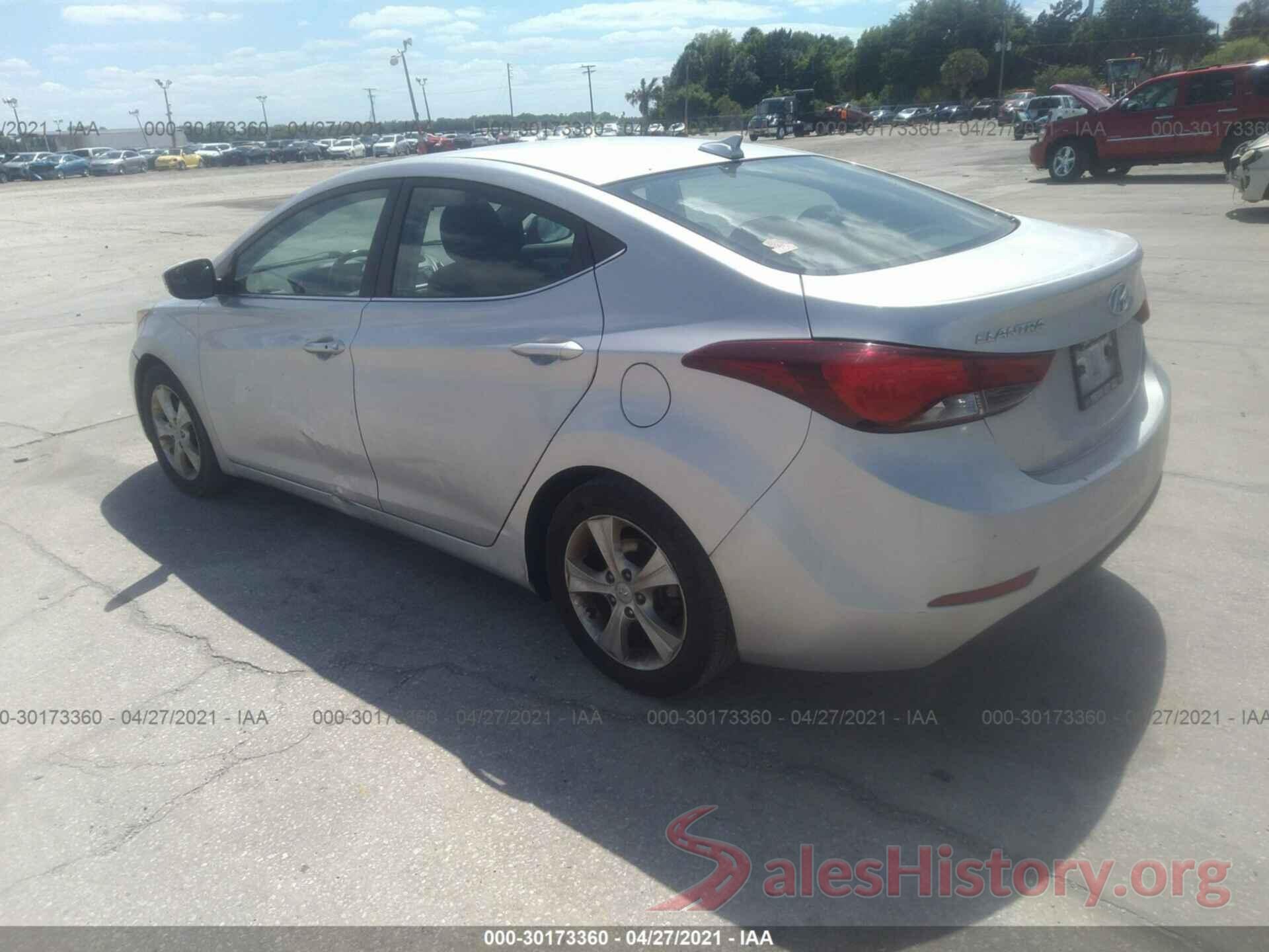 5NPDH4AE3GH774722 2016 HYUNDAI ELANTRA