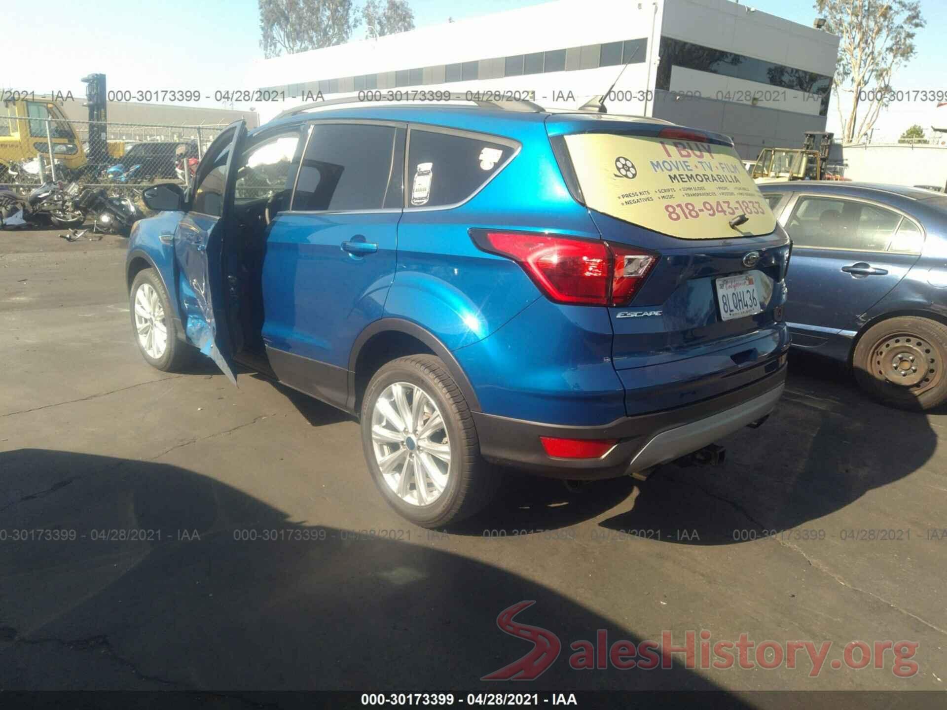 1FMCU0HD5KUB61766 2019 FORD ESCAPE