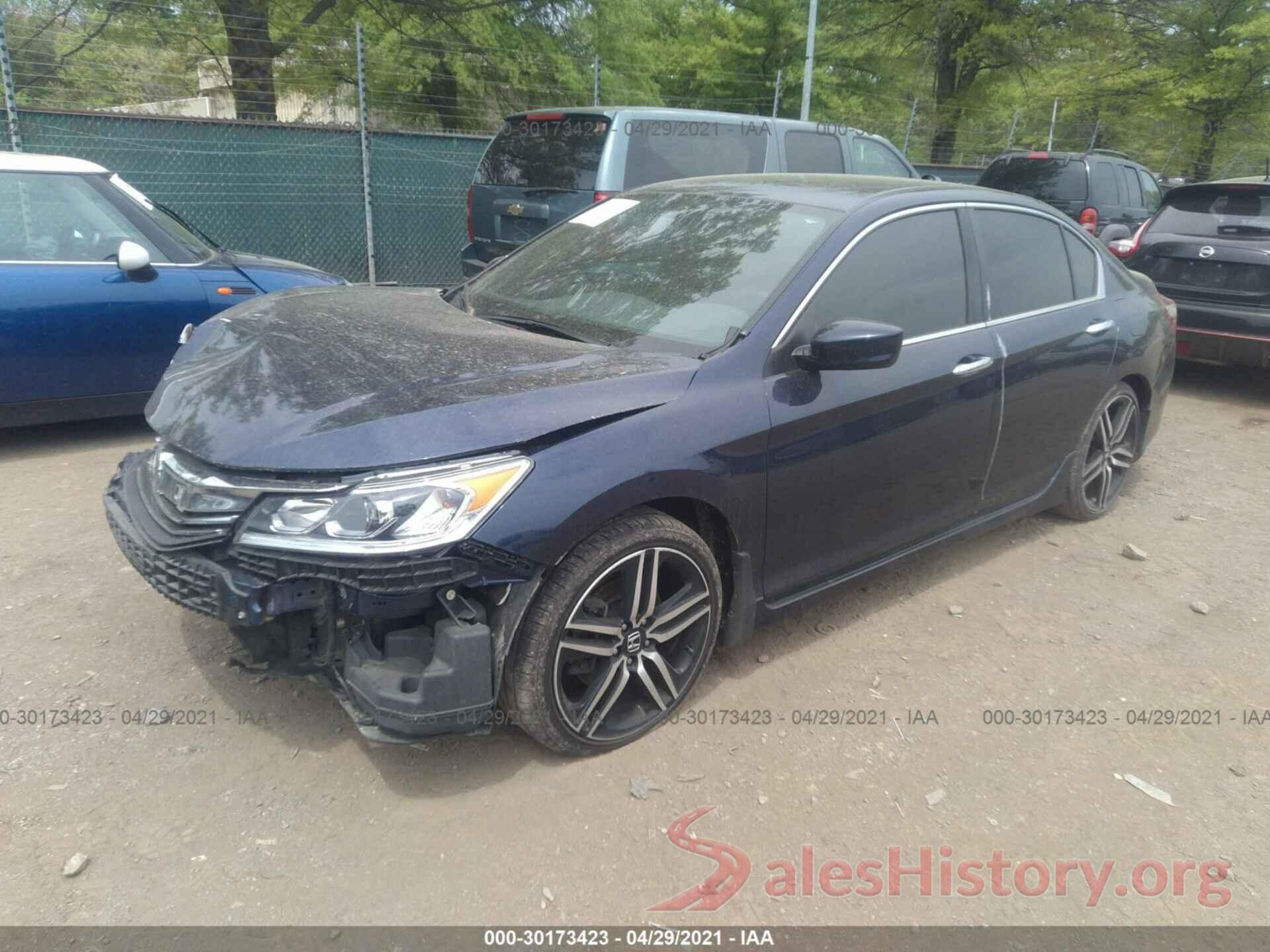 1HGCR2F58HA176190 2017 HONDA ACCORD SEDAN