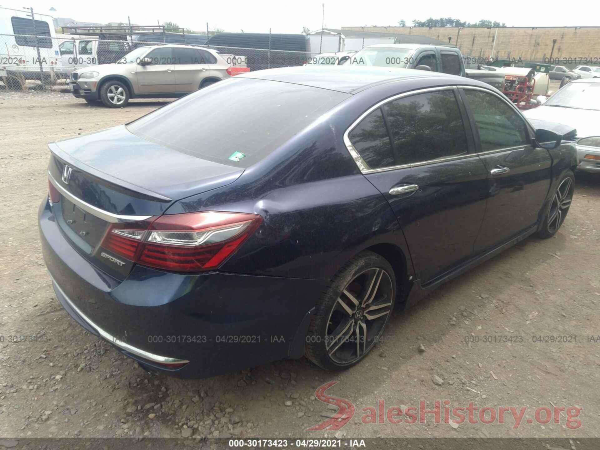 1HGCR2F58HA176190 2017 HONDA ACCORD SEDAN