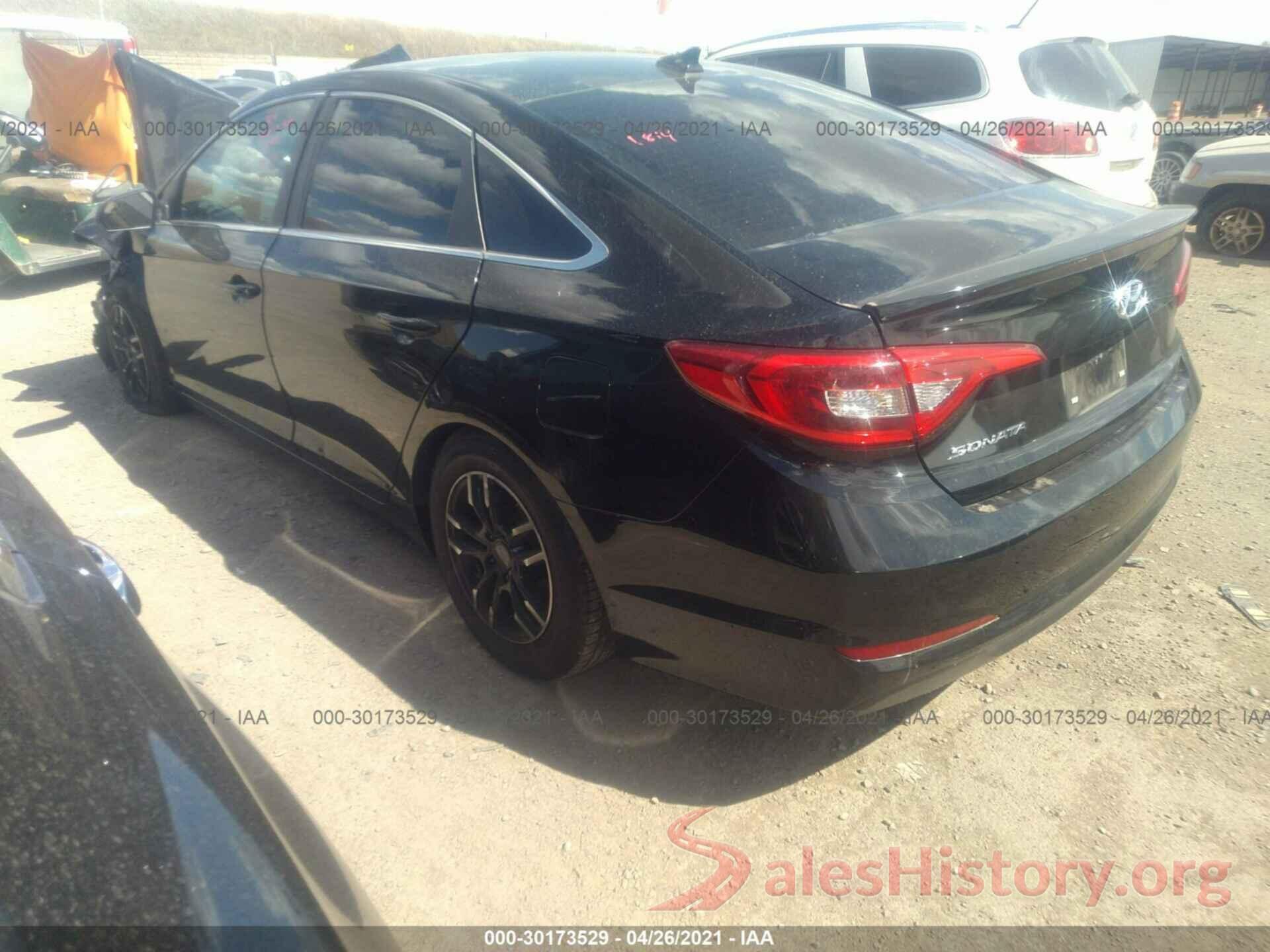 5NPE24AF9HH570524 2017 HYUNDAI SONATA