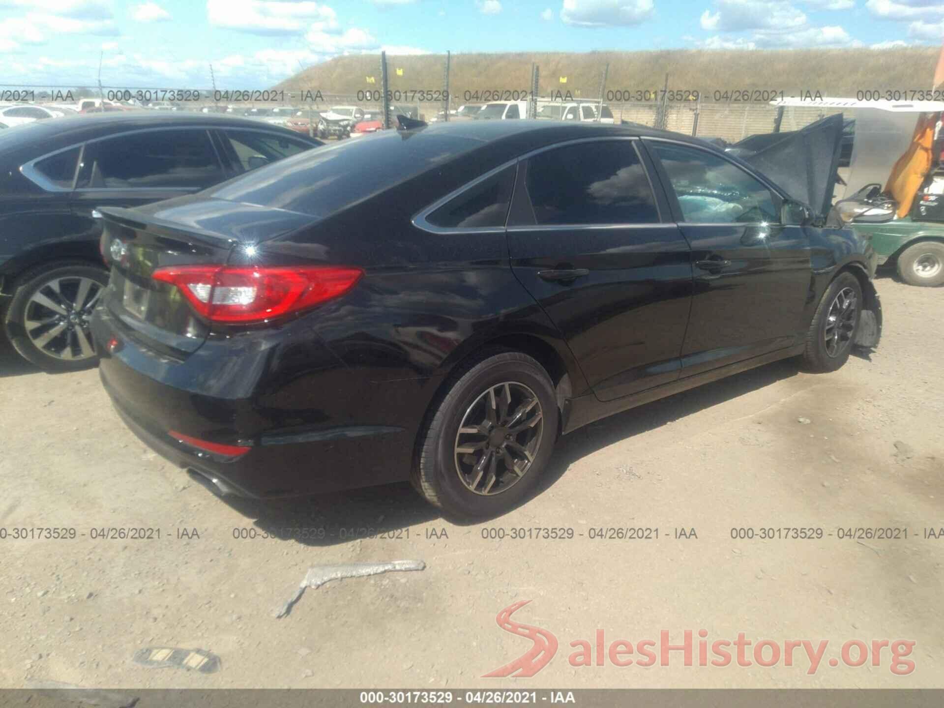 5NPE24AF9HH570524 2017 HYUNDAI SONATA