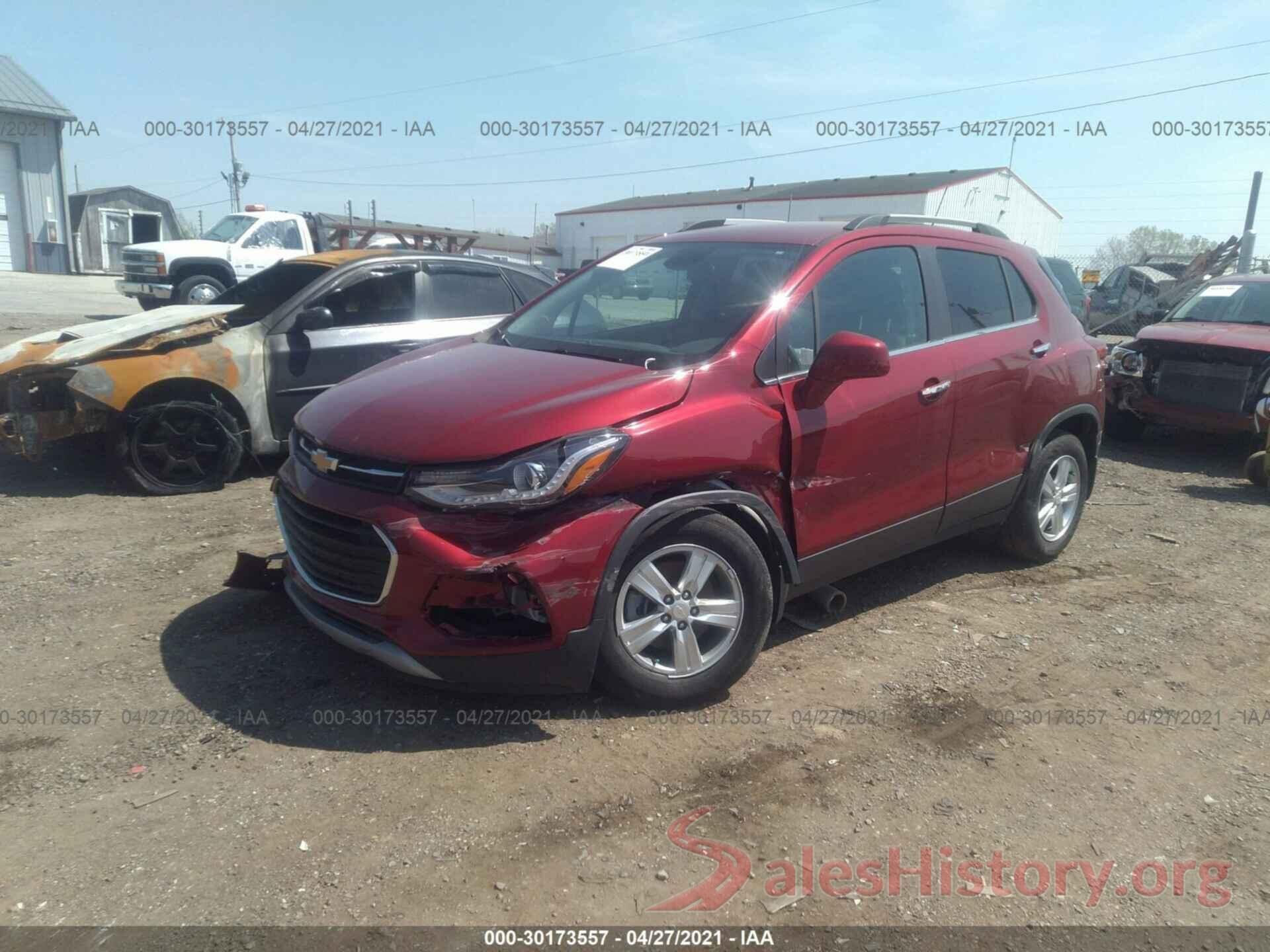 3GNCJLSB4JL356313 2018 CHEVROLET TRAX