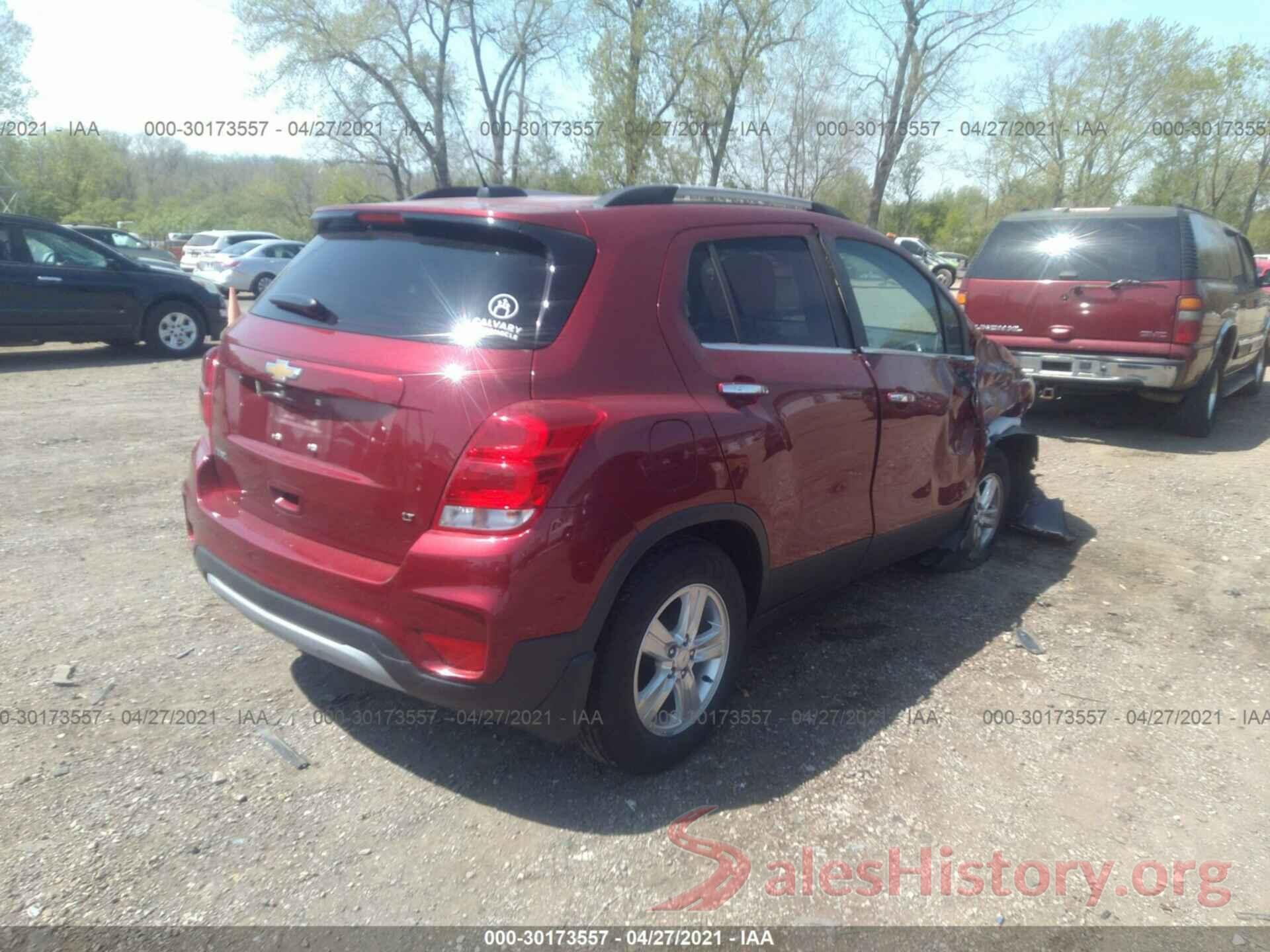 3GNCJLSB4JL356313 2018 CHEVROLET TRAX