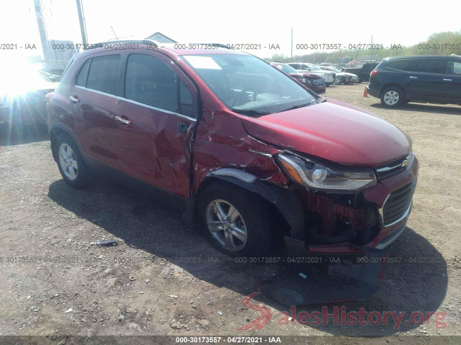 3GNCJLSB4JL356313 2018 CHEVROLET TRAX