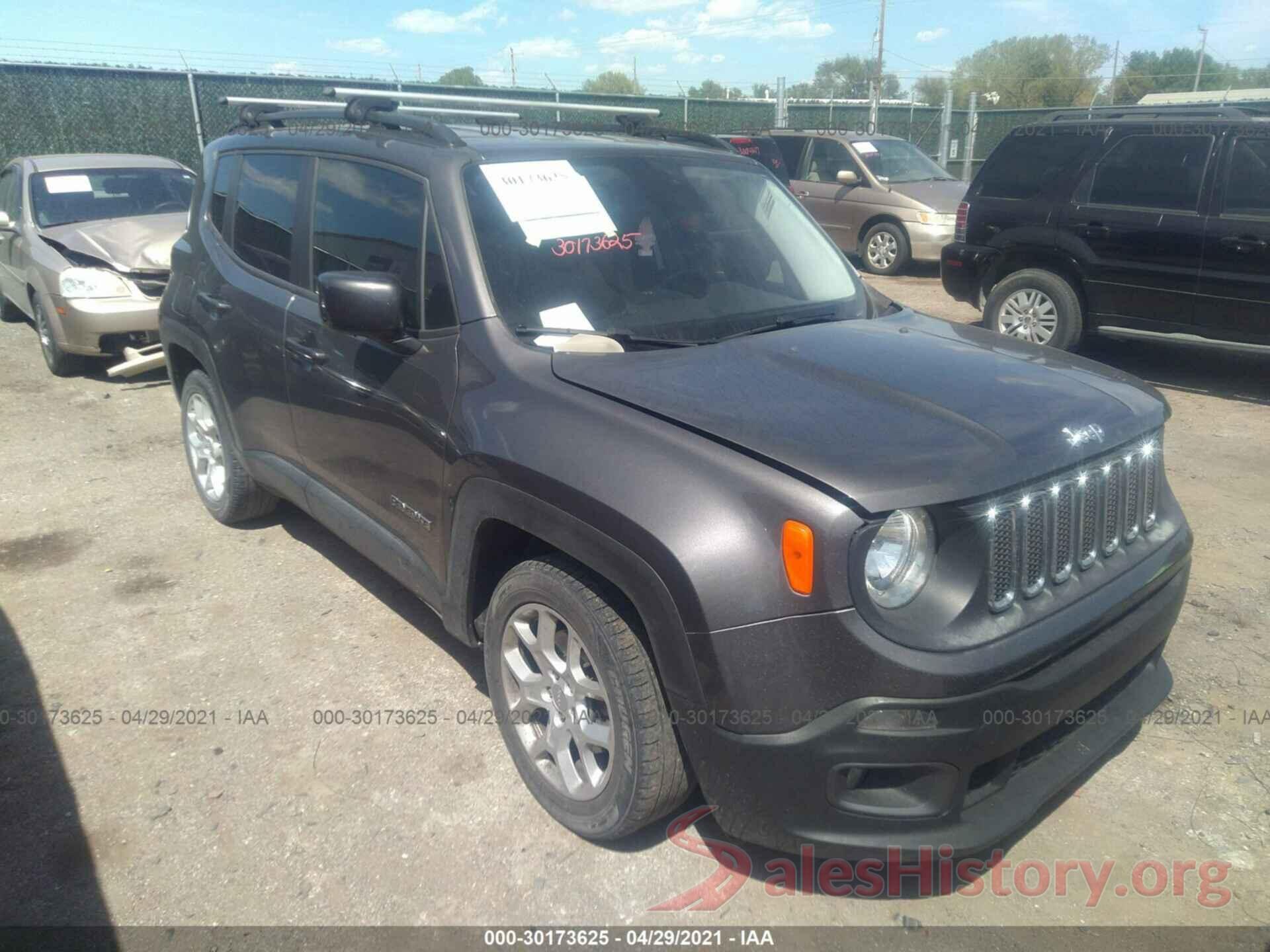 ZACCJABT1GPD56484 2016 JEEP RENEGADE