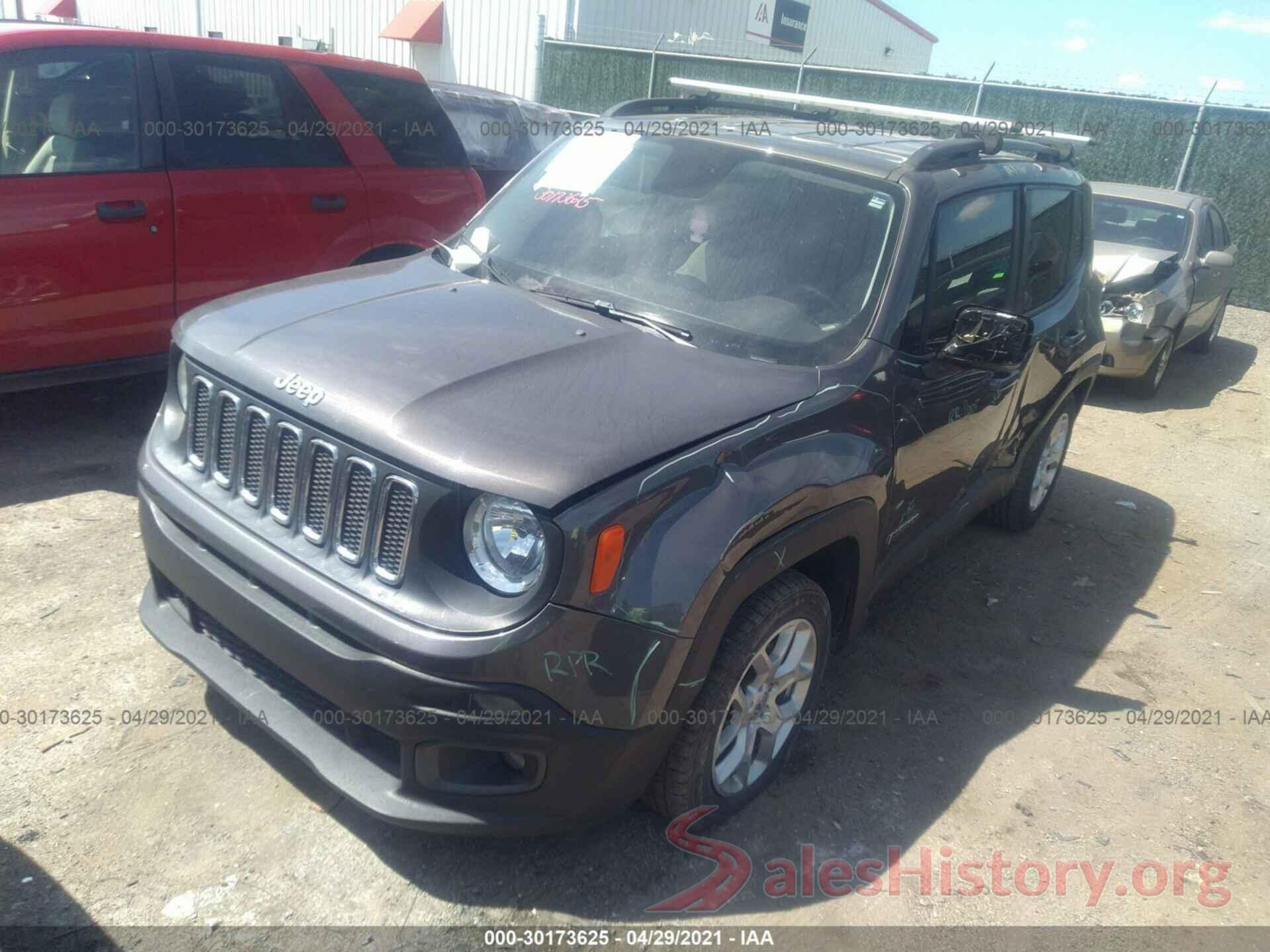 ZACCJABT1GPD56484 2016 JEEP RENEGADE