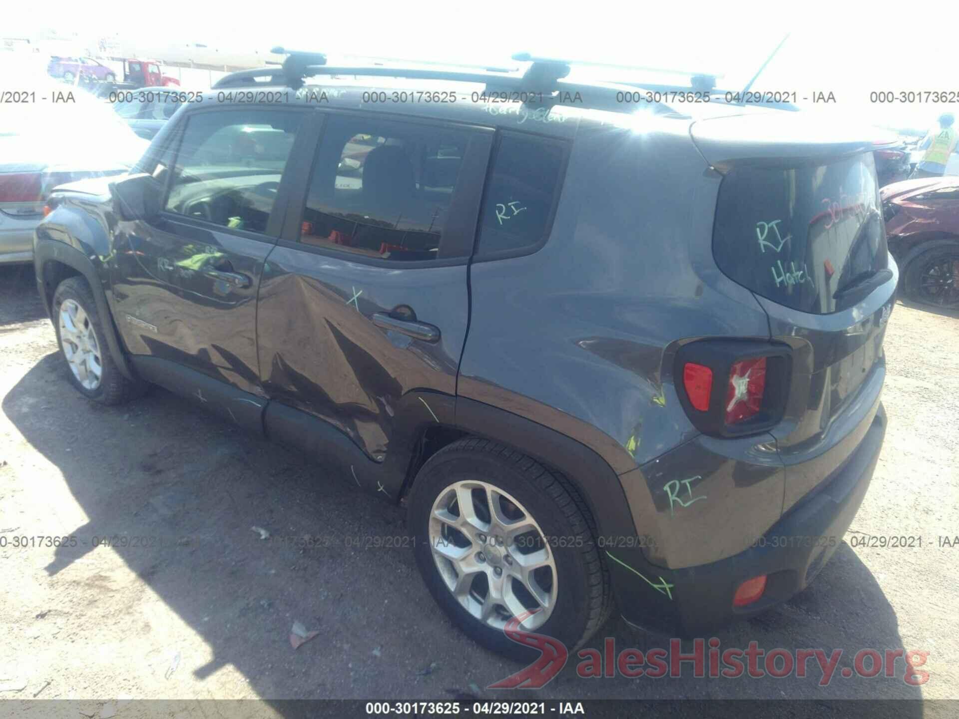 ZACCJABT1GPD56484 2016 JEEP RENEGADE