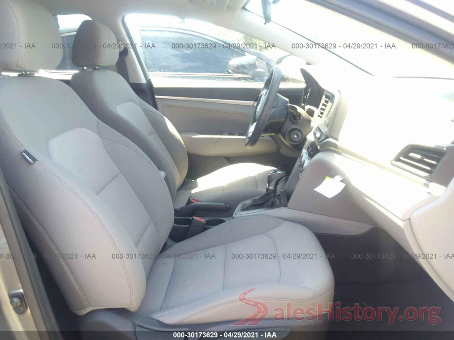 5NPD74LFXKH424473 2019 HYUNDAI ELANTRA