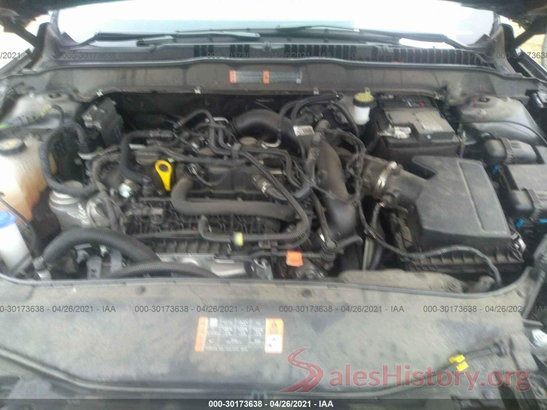 3FA6P0HD7KR180020 2019 FORD FUSION