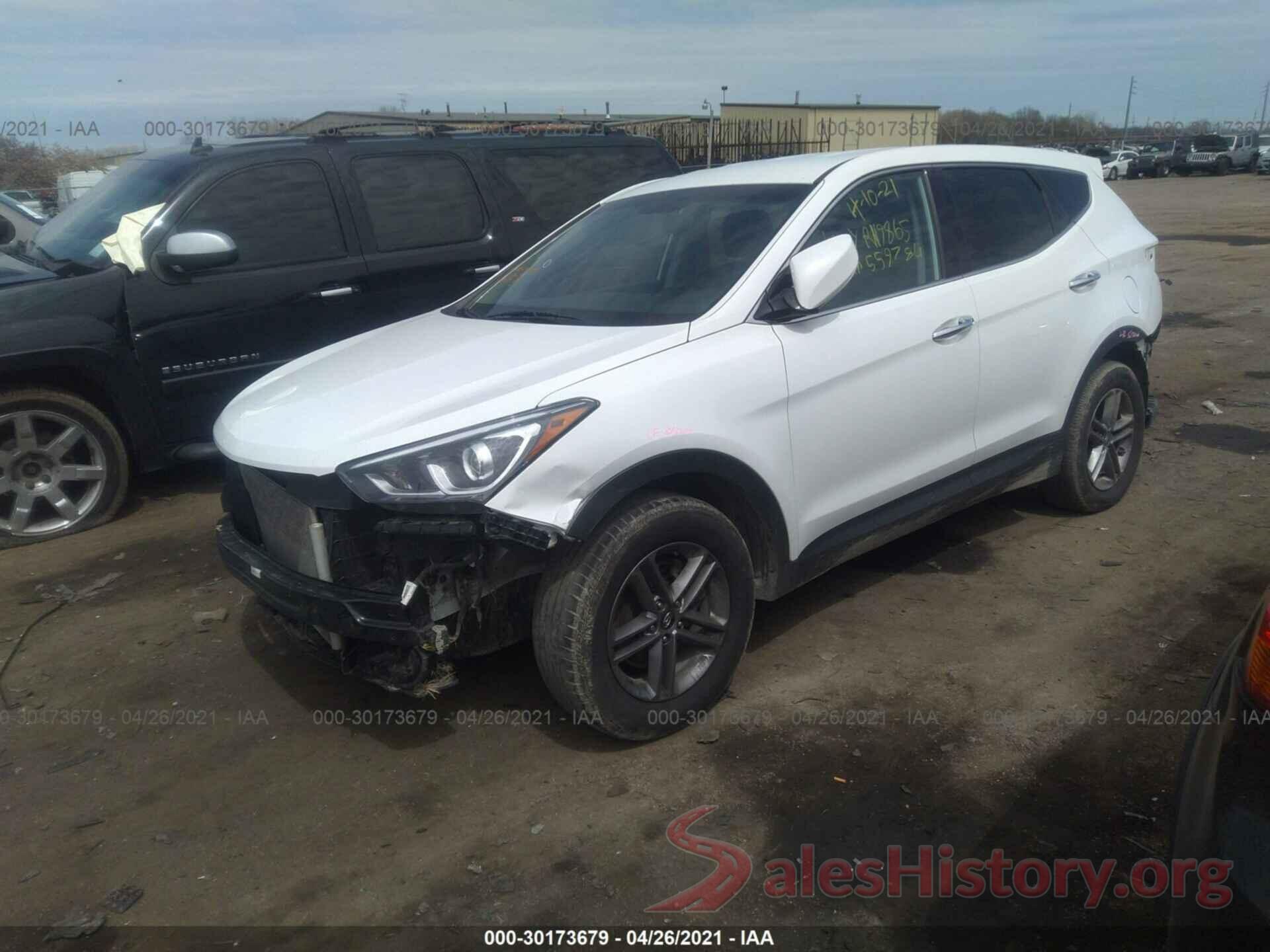 5XYZTDLB5JG559784 2018 HYUNDAI SANTA FE SPORT