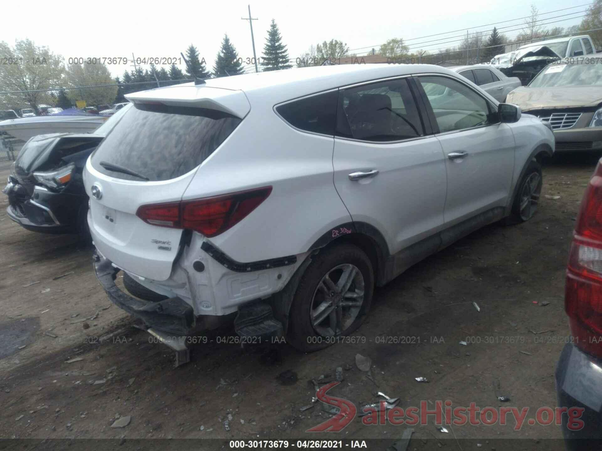 5XYZTDLB5JG559784 2018 HYUNDAI SANTA FE SPORT