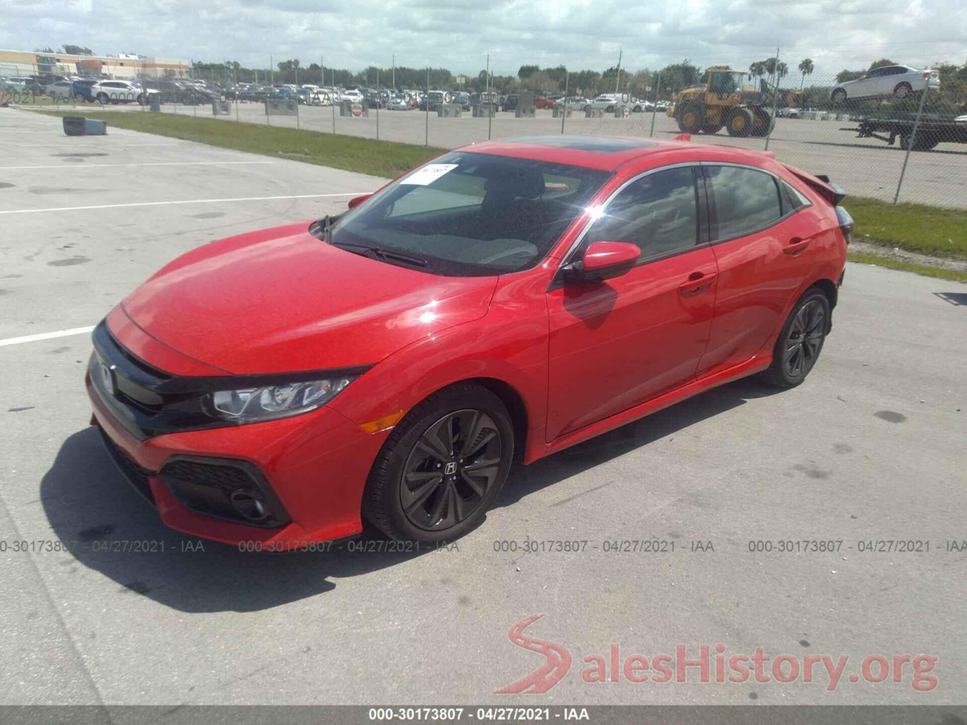 SHHFK7H66KU221515 2019 HONDA CIVIC HATCHBACK