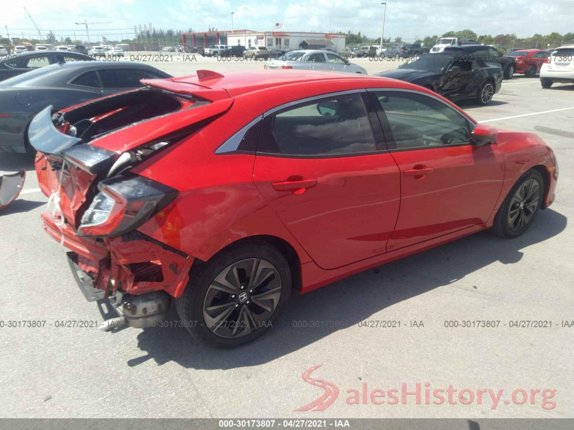 SHHFK7H66KU221515 2019 HONDA CIVIC HATCHBACK