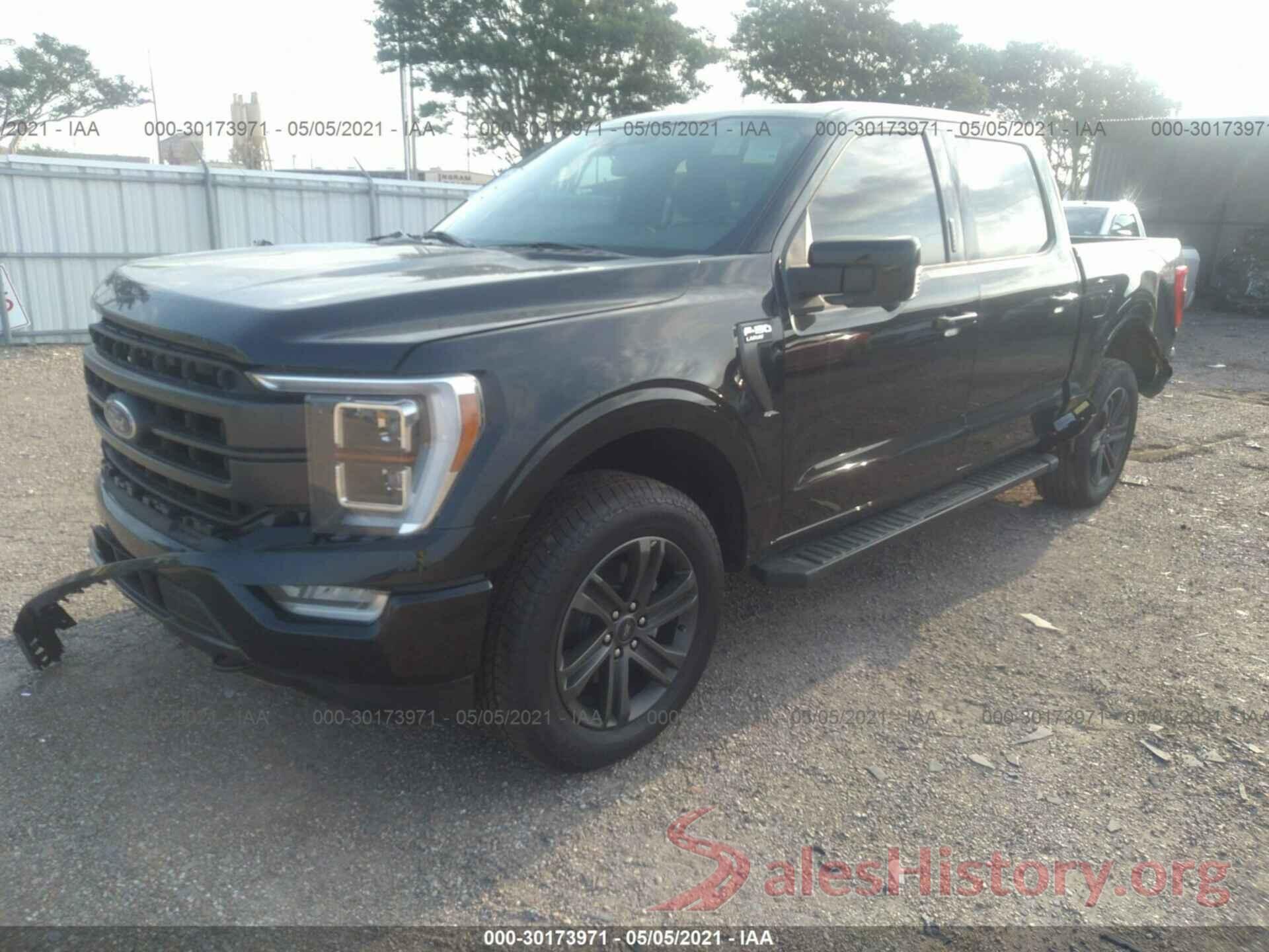 1FTFW1E8XMFB08819 2021 FORD F-150