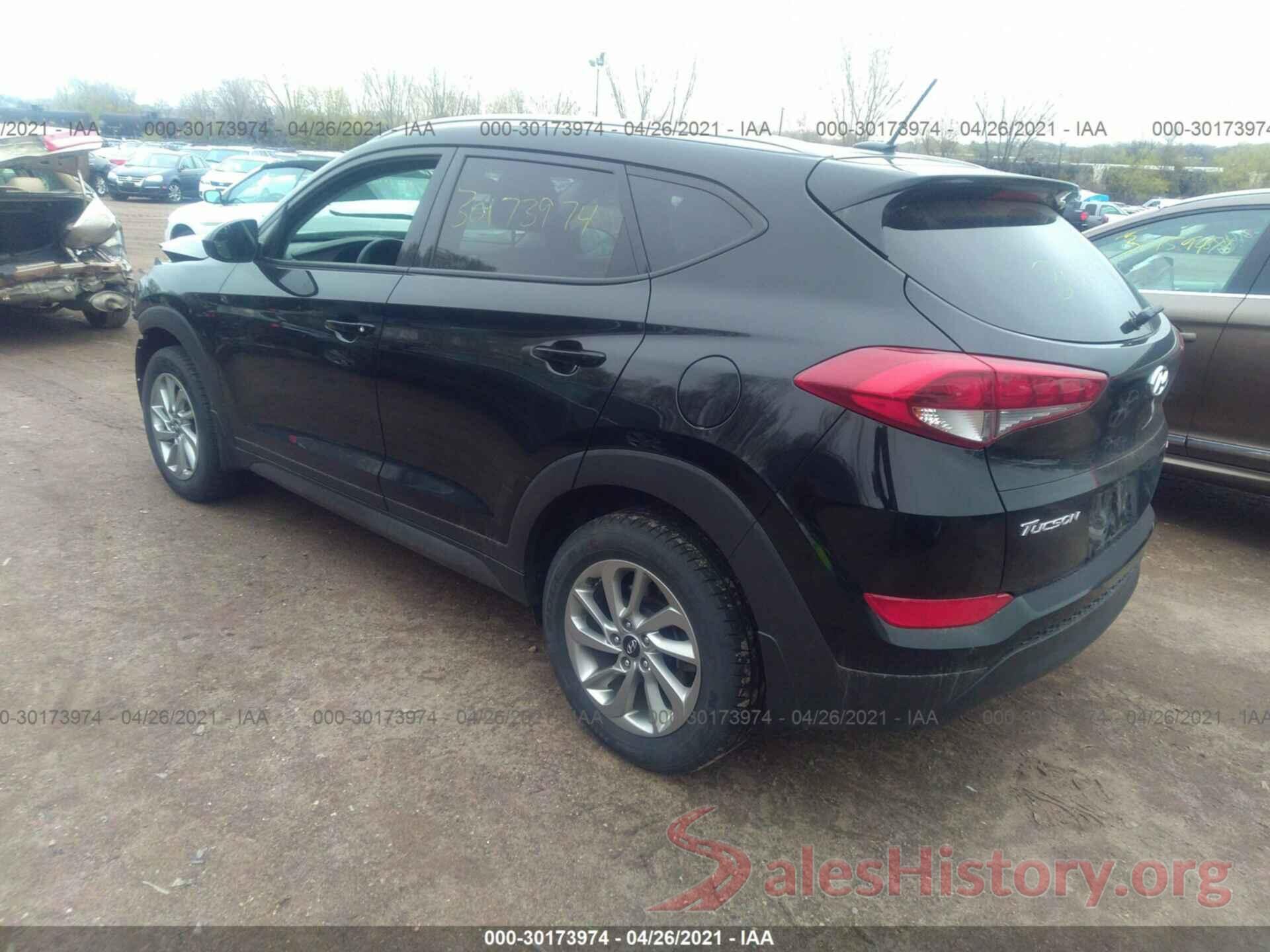 KM8J3CA42GU245816 2016 HYUNDAI TUCSON