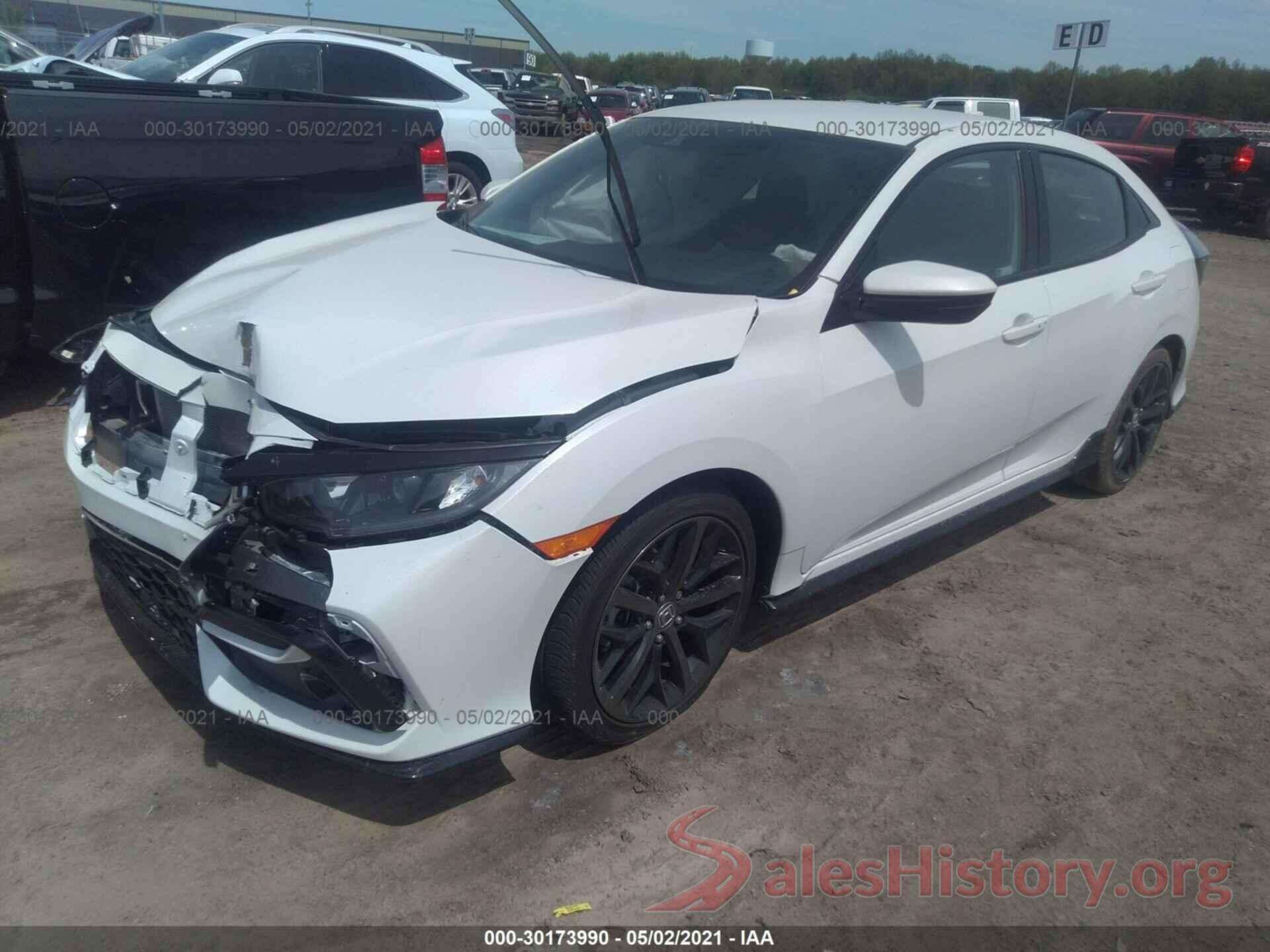 SHHFK7H44MU201362 2021 HONDA CIVIC HATCHBACK