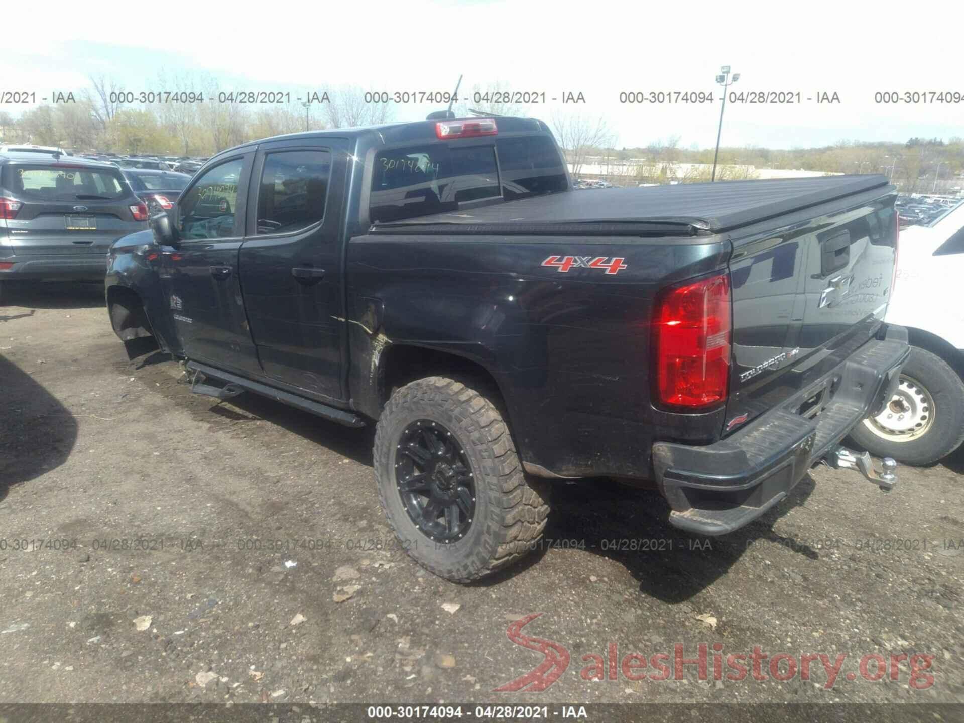 1GCGTCEN1L1102661 2020 CHEVROLET COLORADO