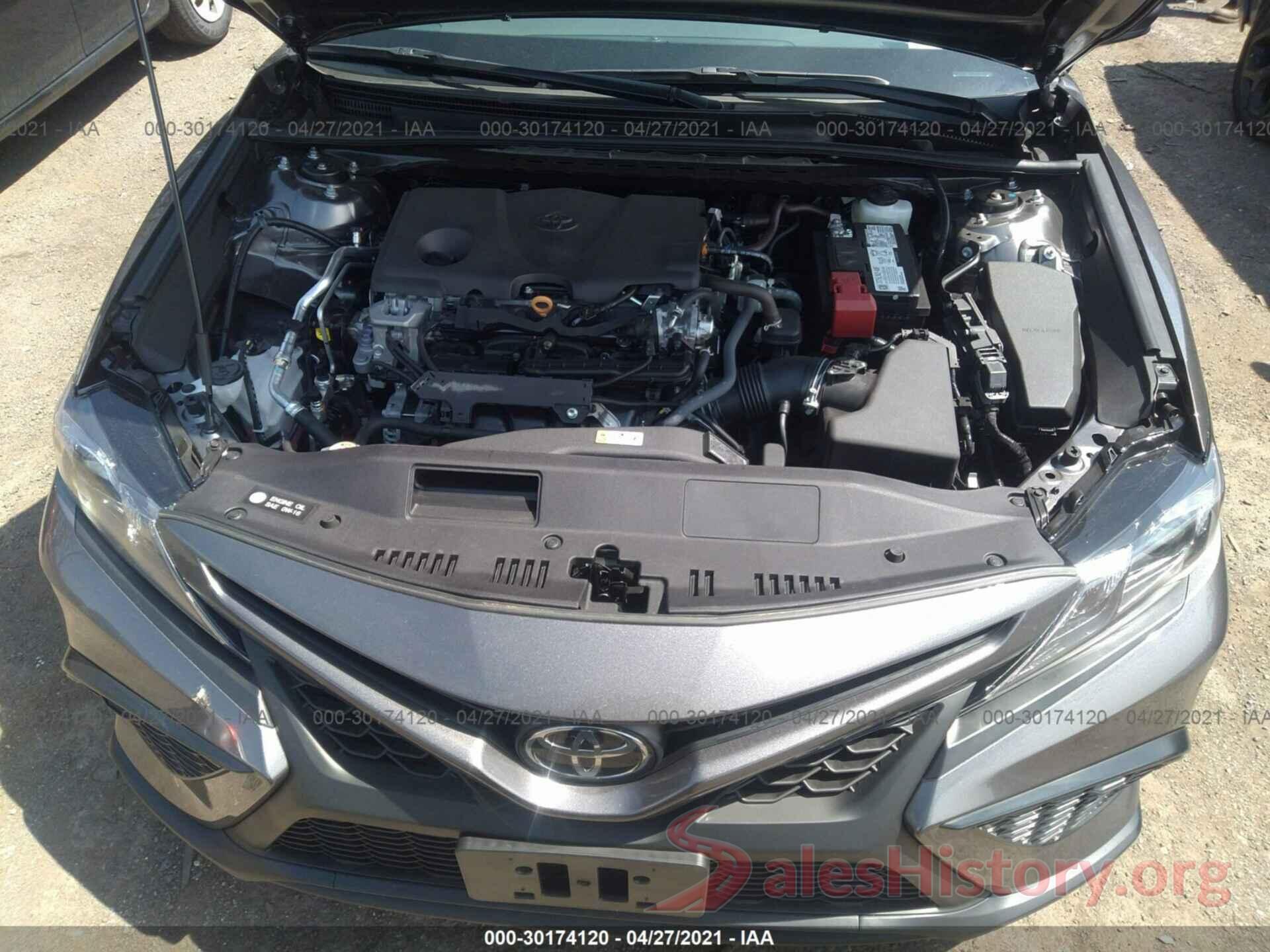 4T1G11AK2MU531681 2021 TOYOTA CAMRY