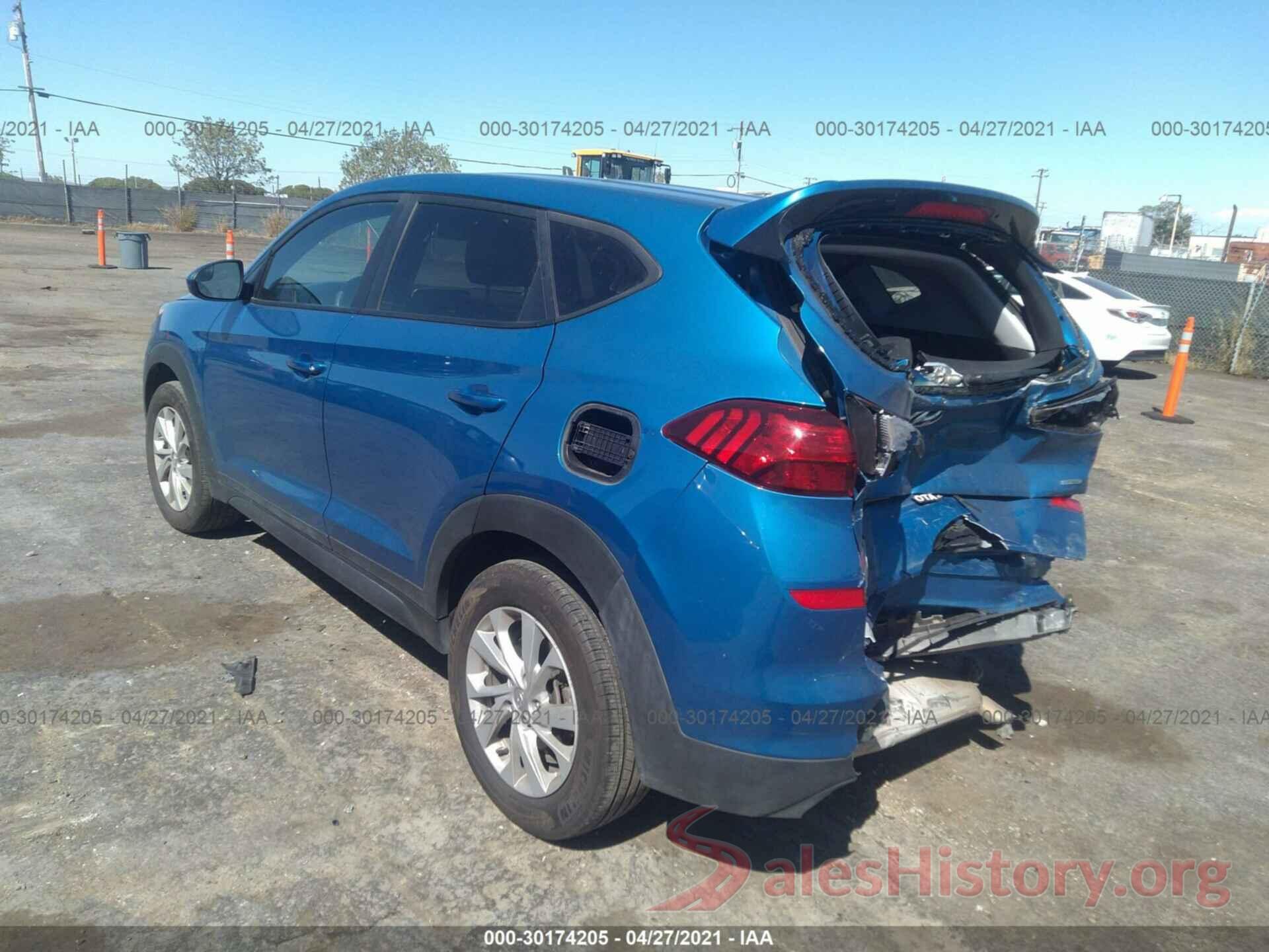 KM8J2CA45KU926130 2019 HYUNDAI TUCSON