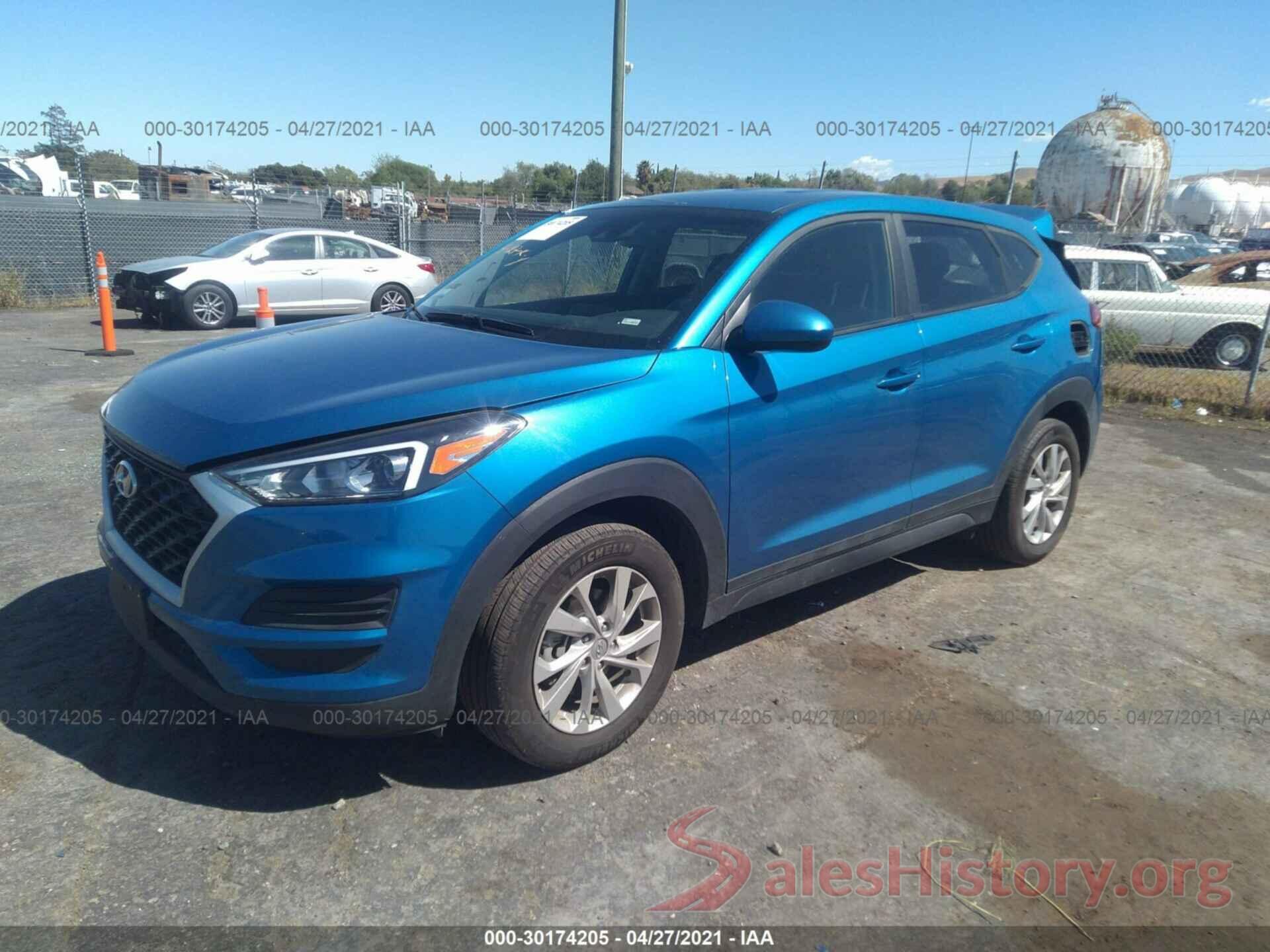 KM8J2CA45KU926130 2019 HYUNDAI TUCSON