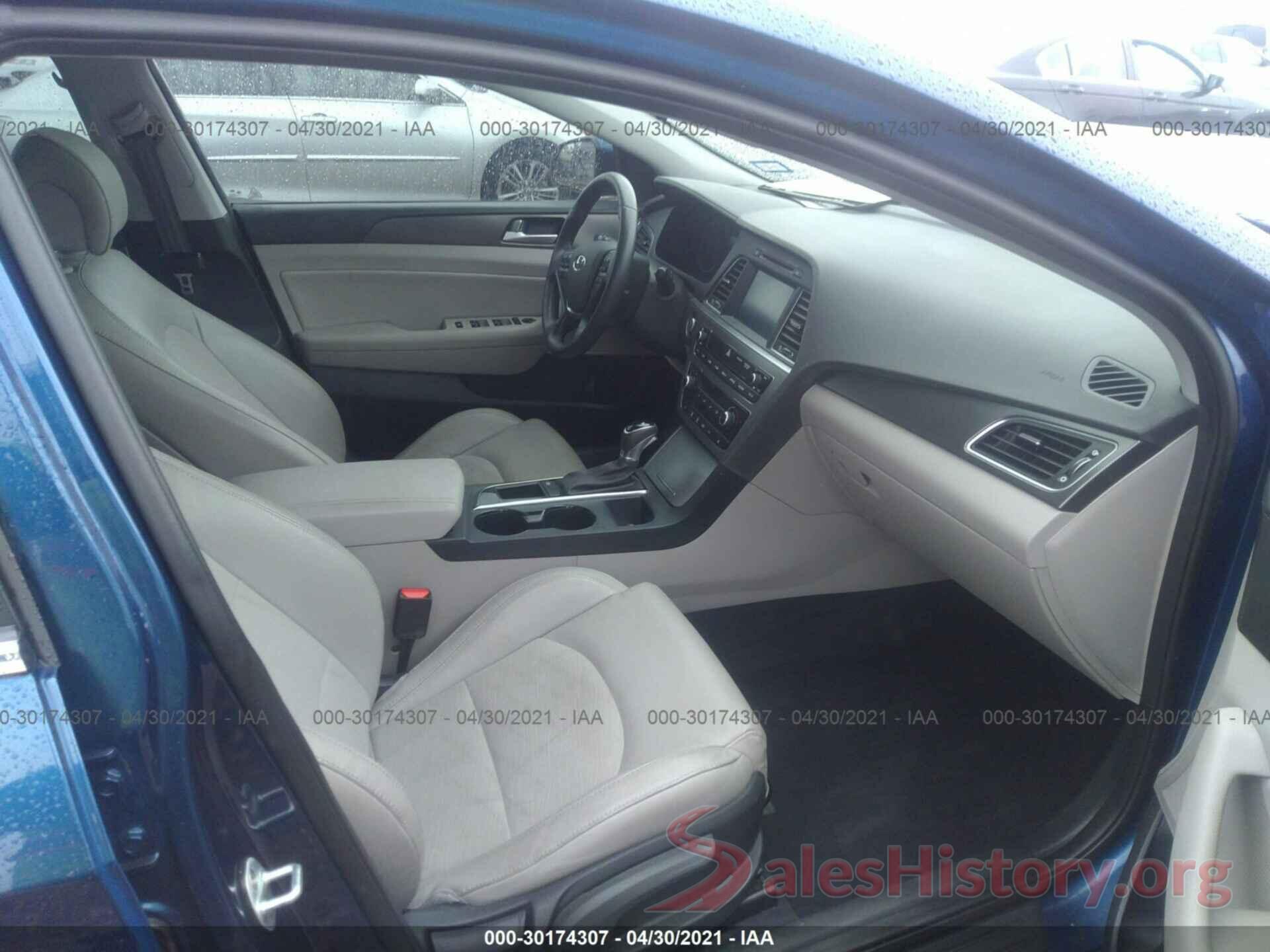 5NPE34AF4HH484874 2017 HYUNDAI SONATA