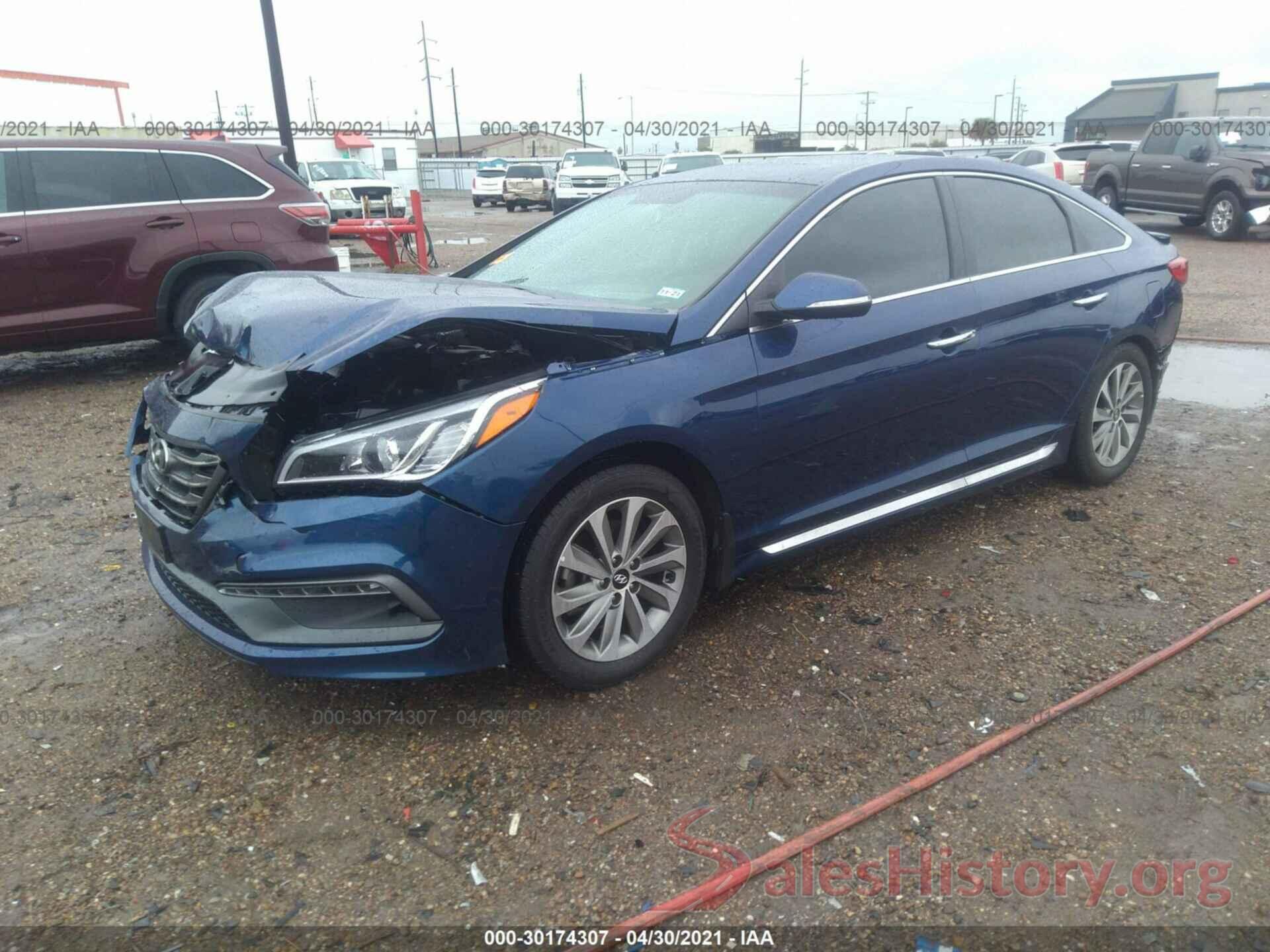 5NPE34AF4HH484874 2017 HYUNDAI SONATA