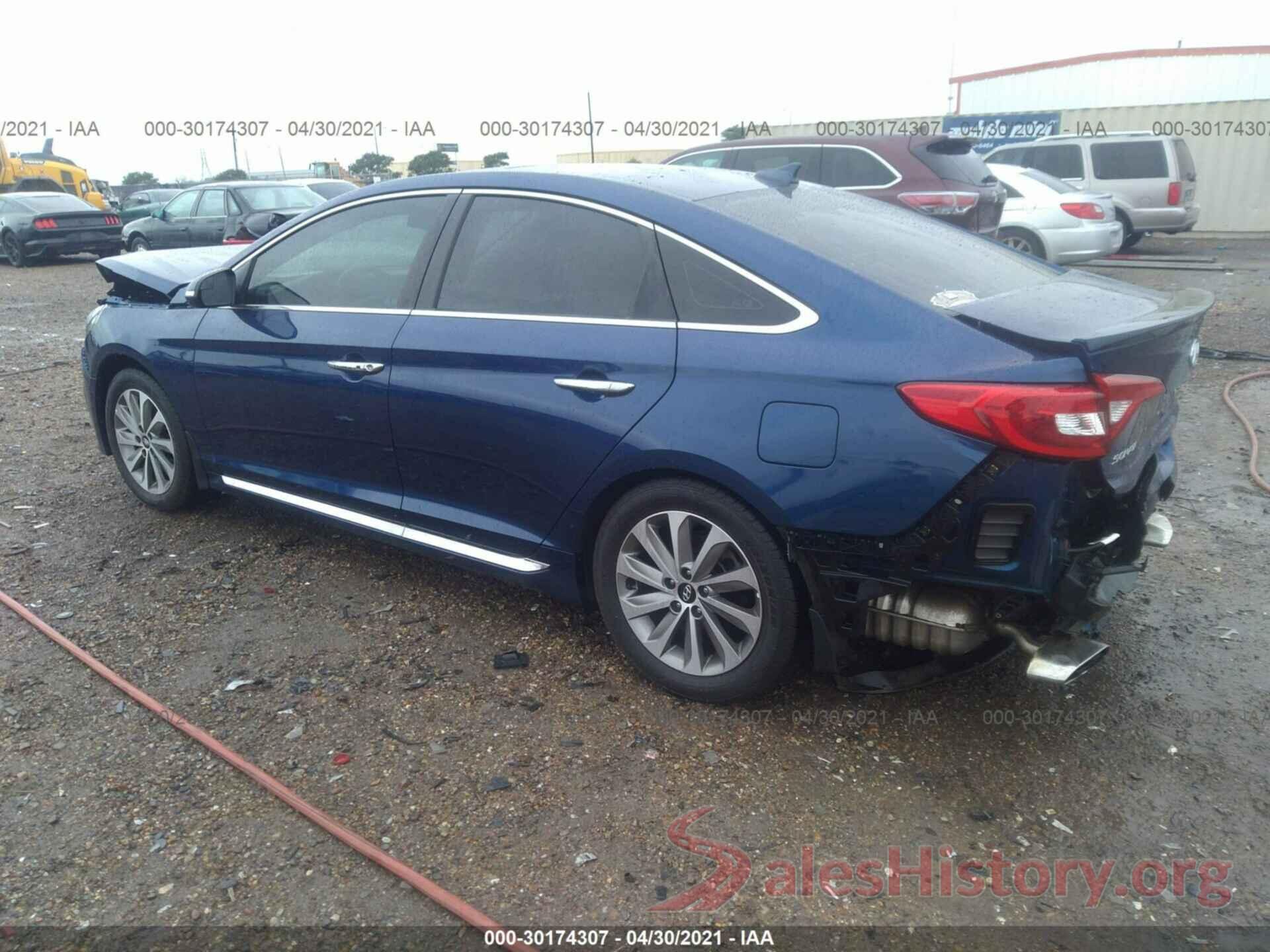 5NPE34AF4HH484874 2017 HYUNDAI SONATA