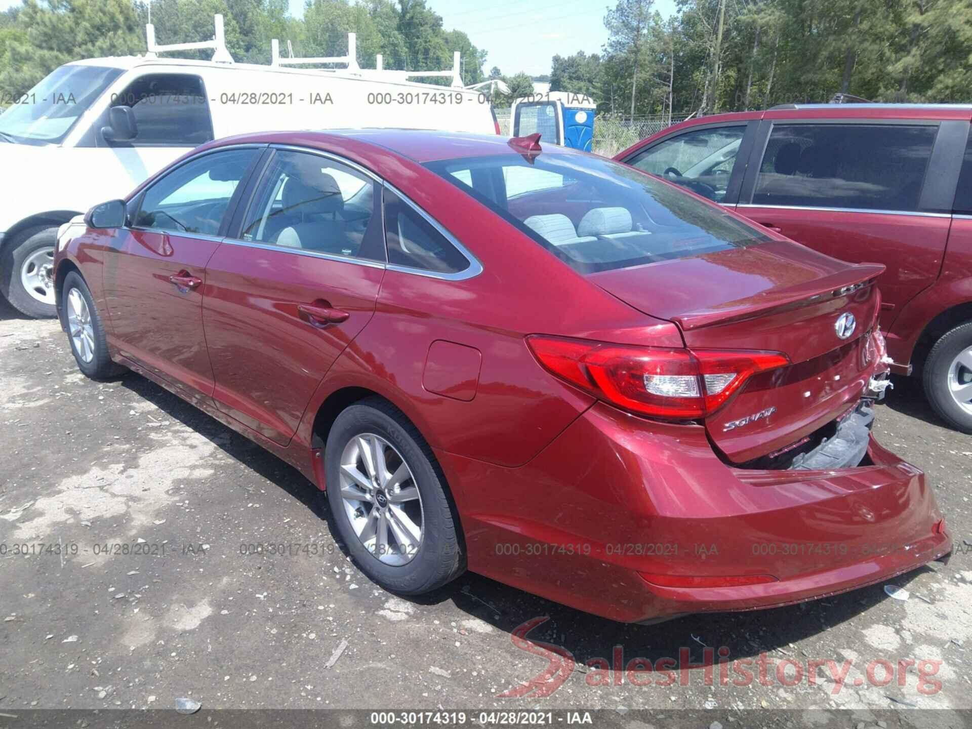 5NPE24AF8GH342688 2016 HYUNDAI SONATA