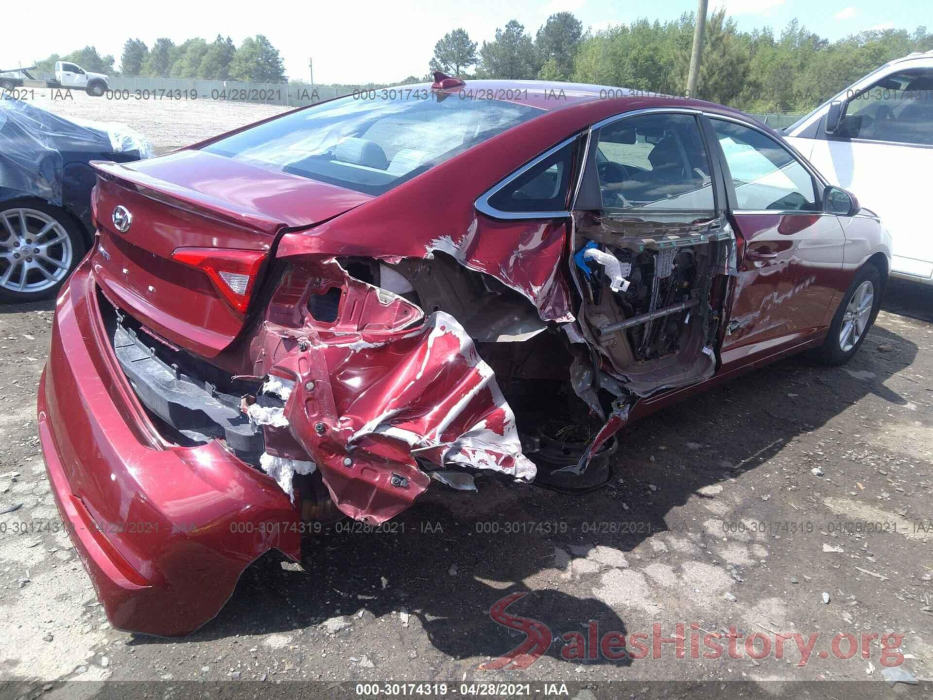 5NPE24AF8GH342688 2016 HYUNDAI SONATA