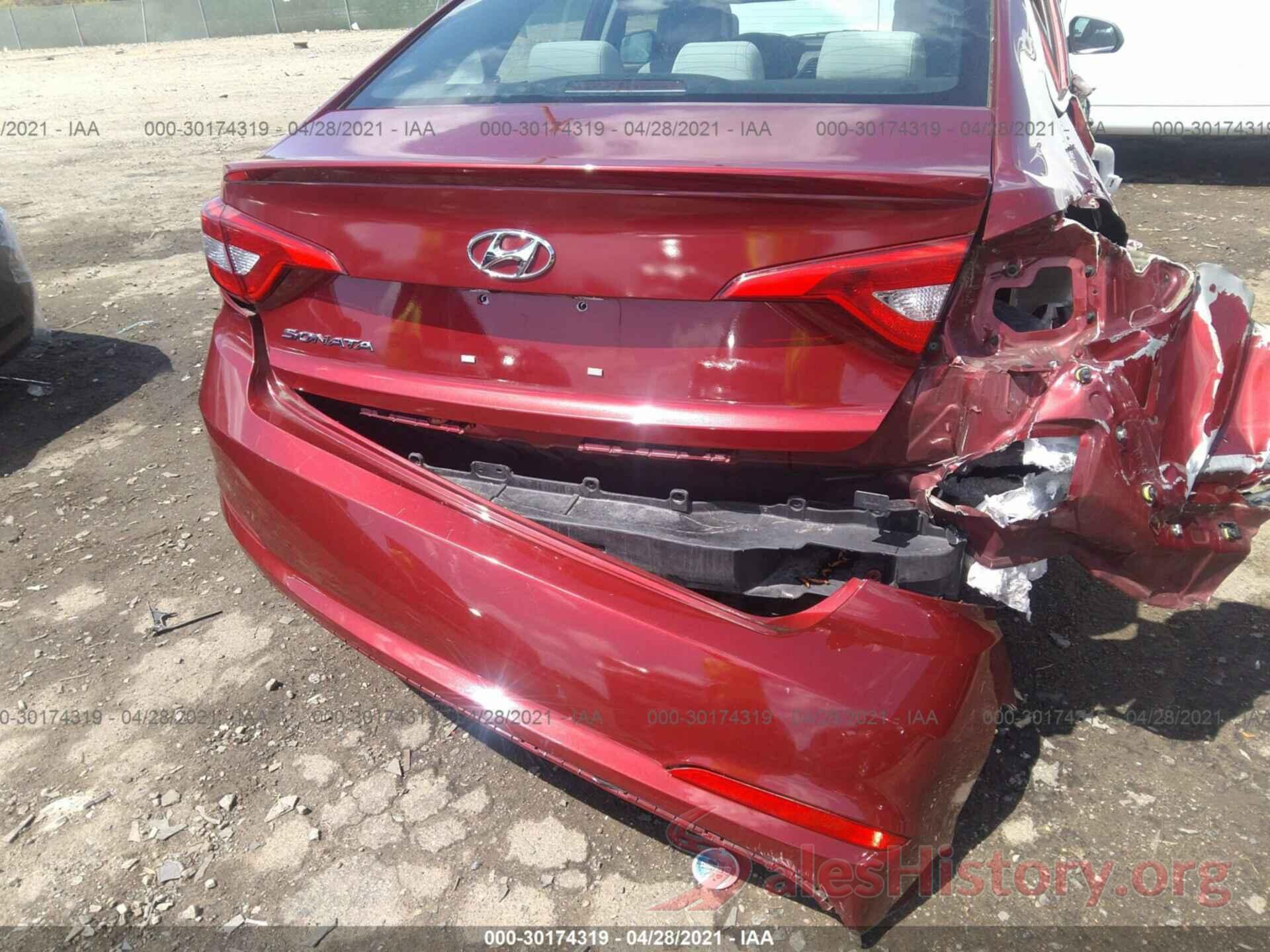 5NPE24AF8GH342688 2016 HYUNDAI SONATA