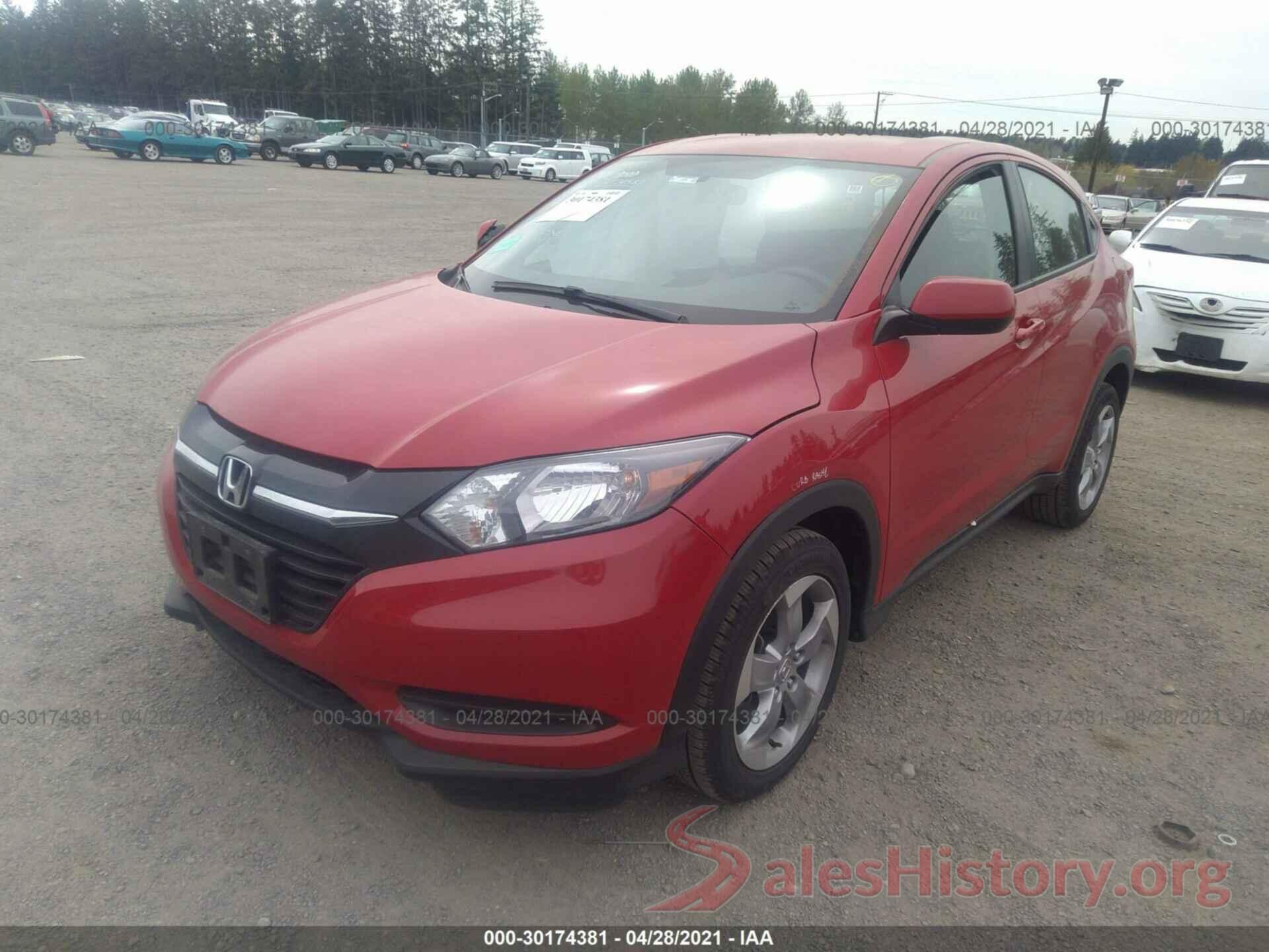 3CZRU5H31HM712186 2017 HONDA HR-V