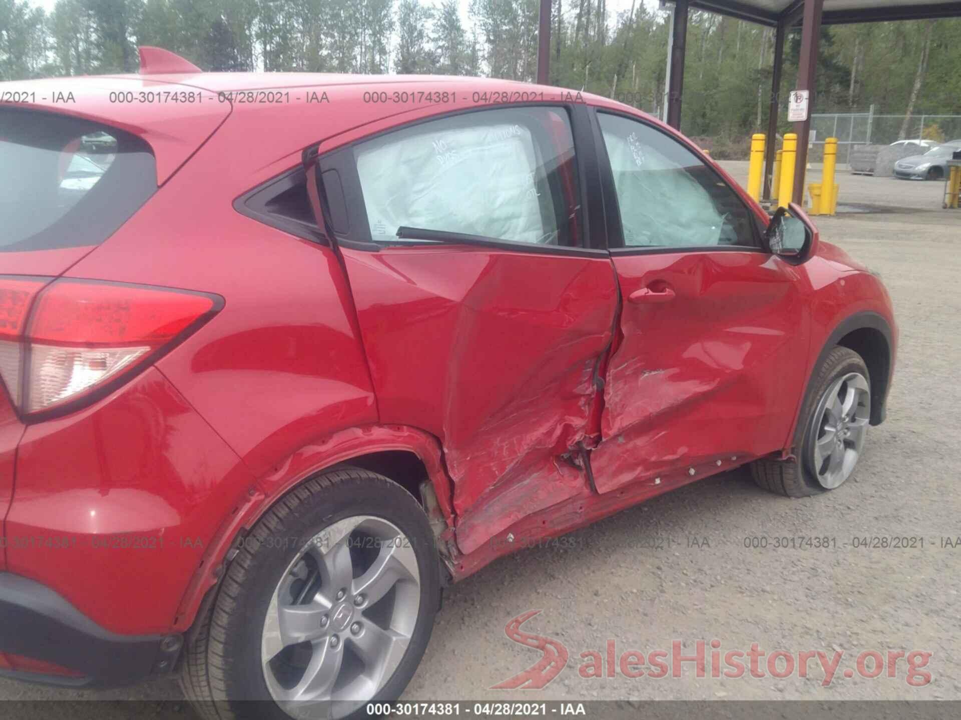 3CZRU5H31HM712186 2017 HONDA HR-V