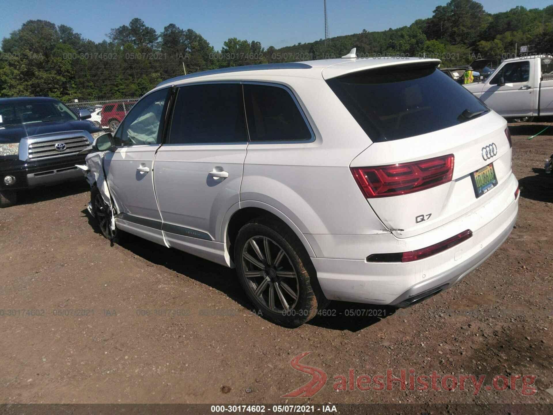 WA1VAAF7XHD011759 2017 AUDI Q7