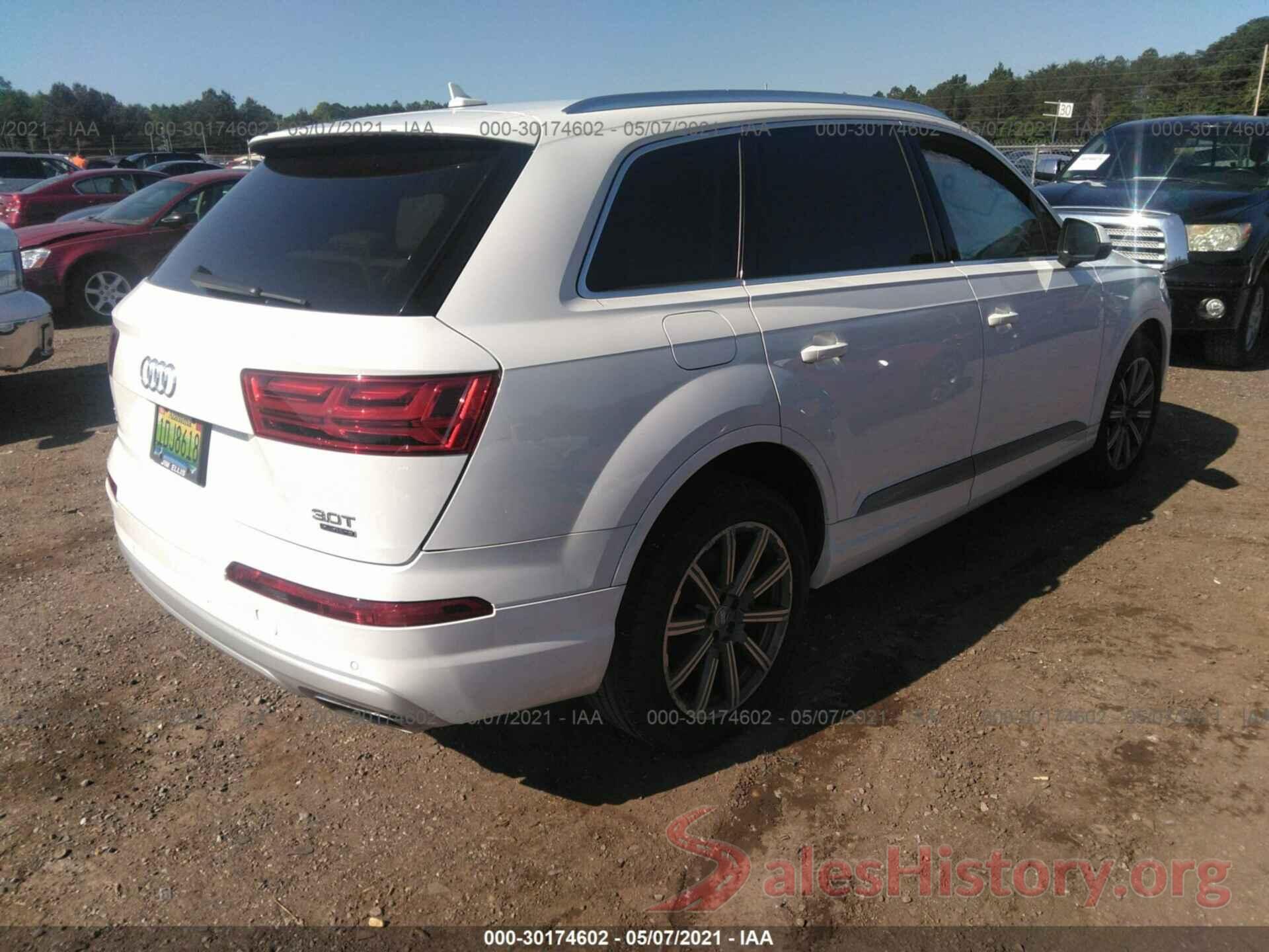 WA1VAAF7XHD011759 2017 AUDI Q7