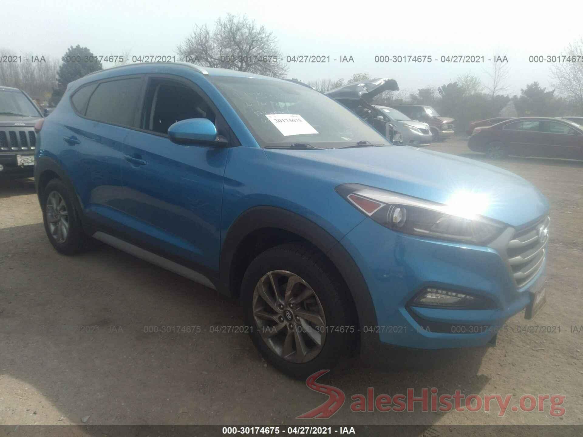 KM8J3CA45JU637356 2018 HYUNDAI TUCSON