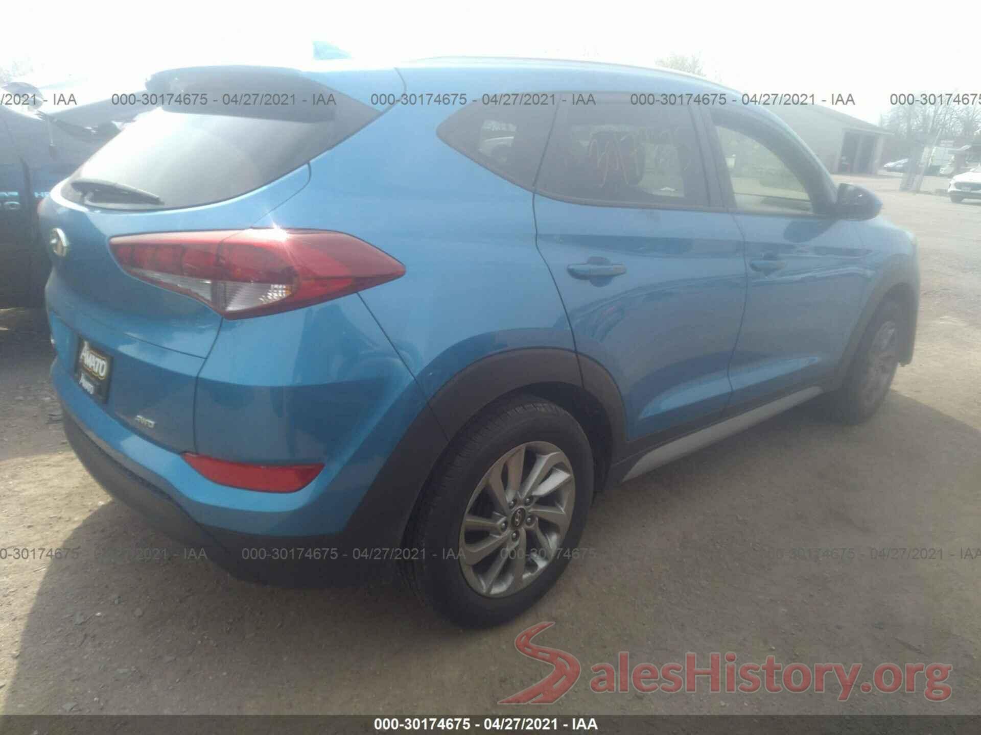 KM8J3CA45JU637356 2018 HYUNDAI TUCSON