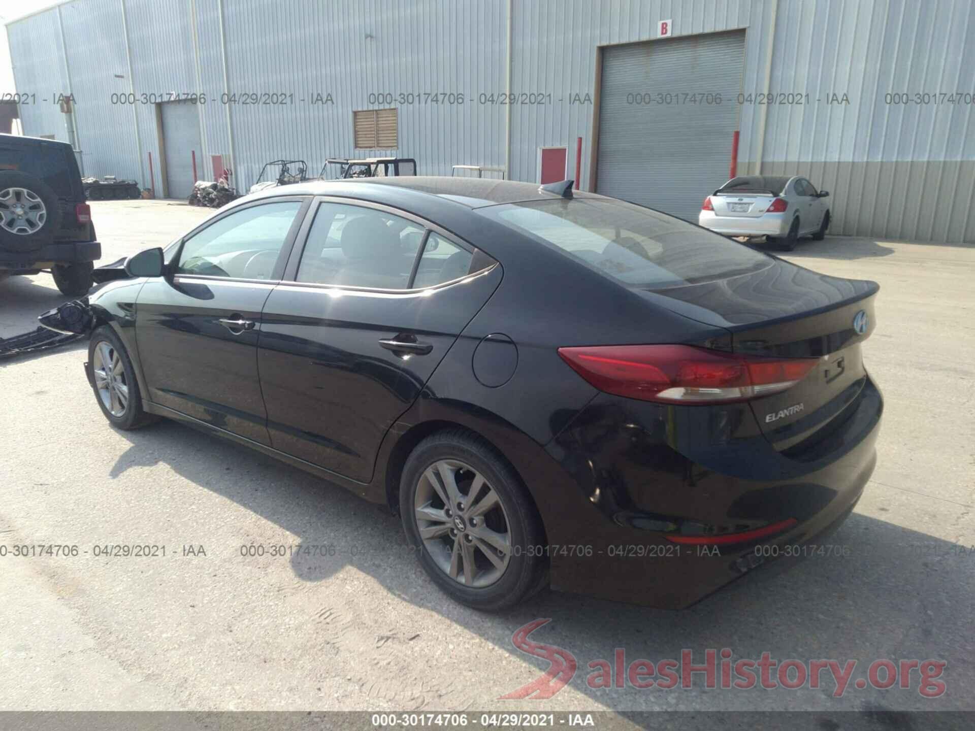 KMHD84LFXHU107283 2017 HYUNDAI ELANTRA