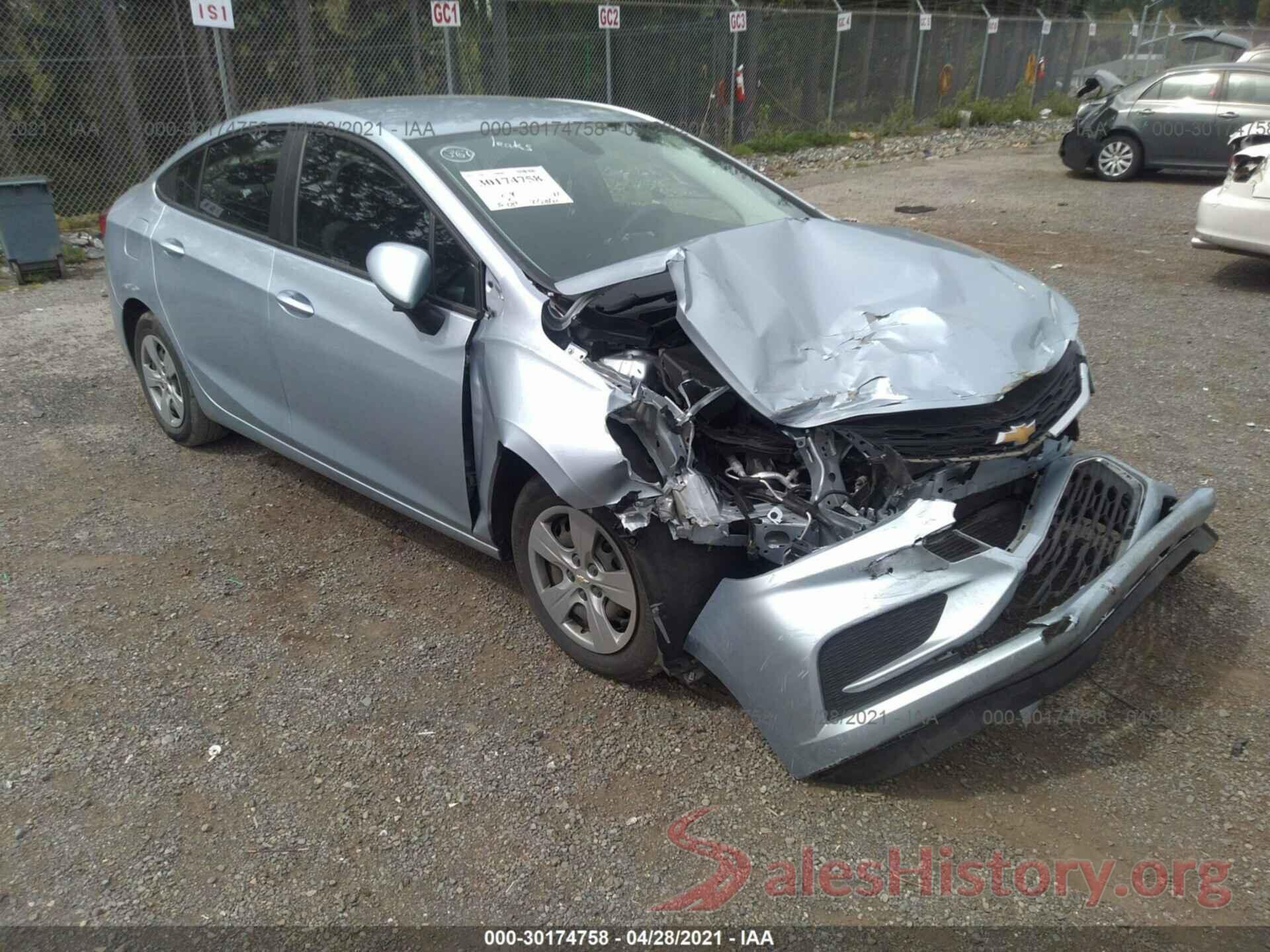 1G1BC5SM7H7255494 2017 CHEVROLET CRUZE